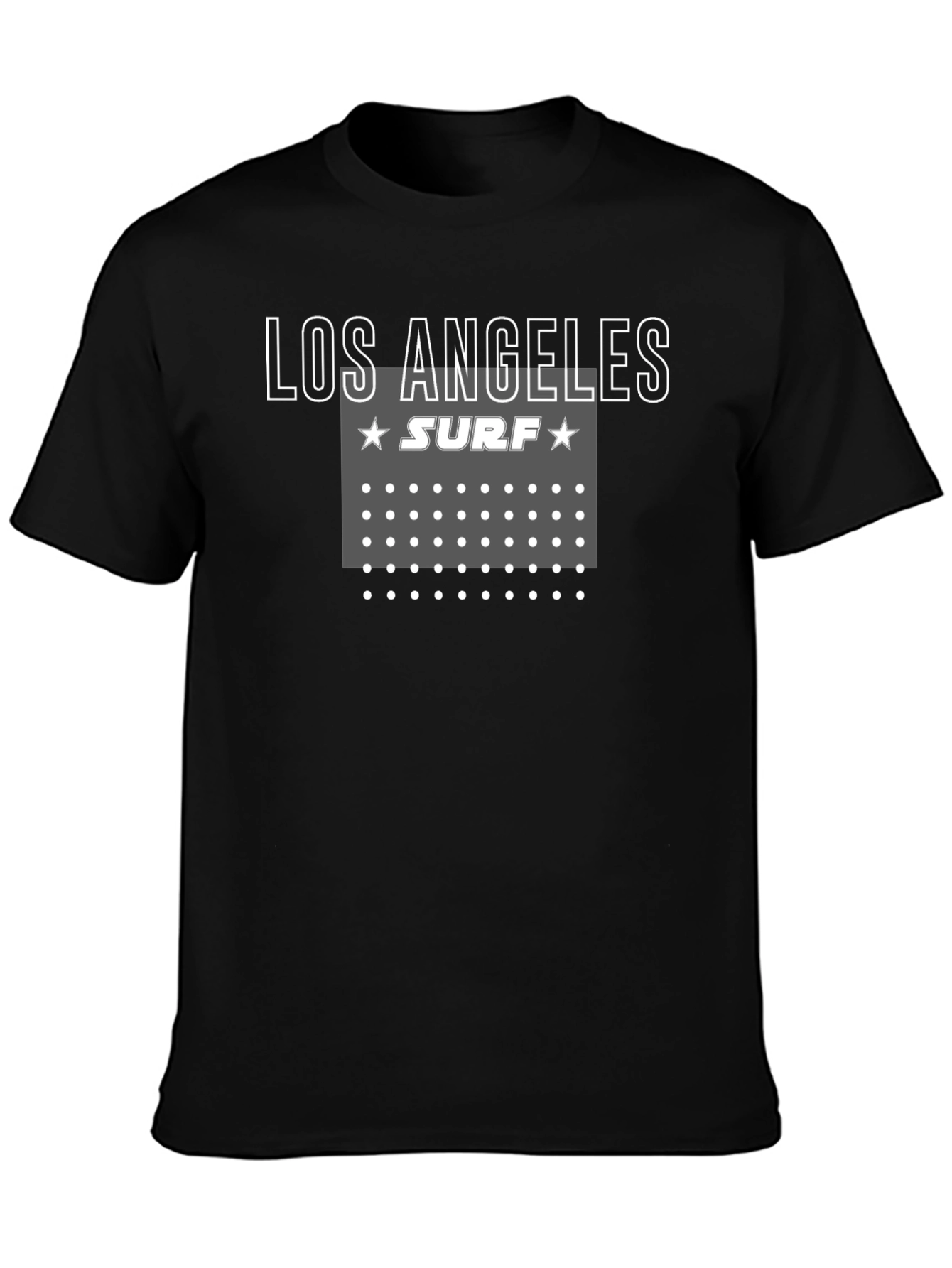 Los Angeles Surf Graphic Tee - Casual Style