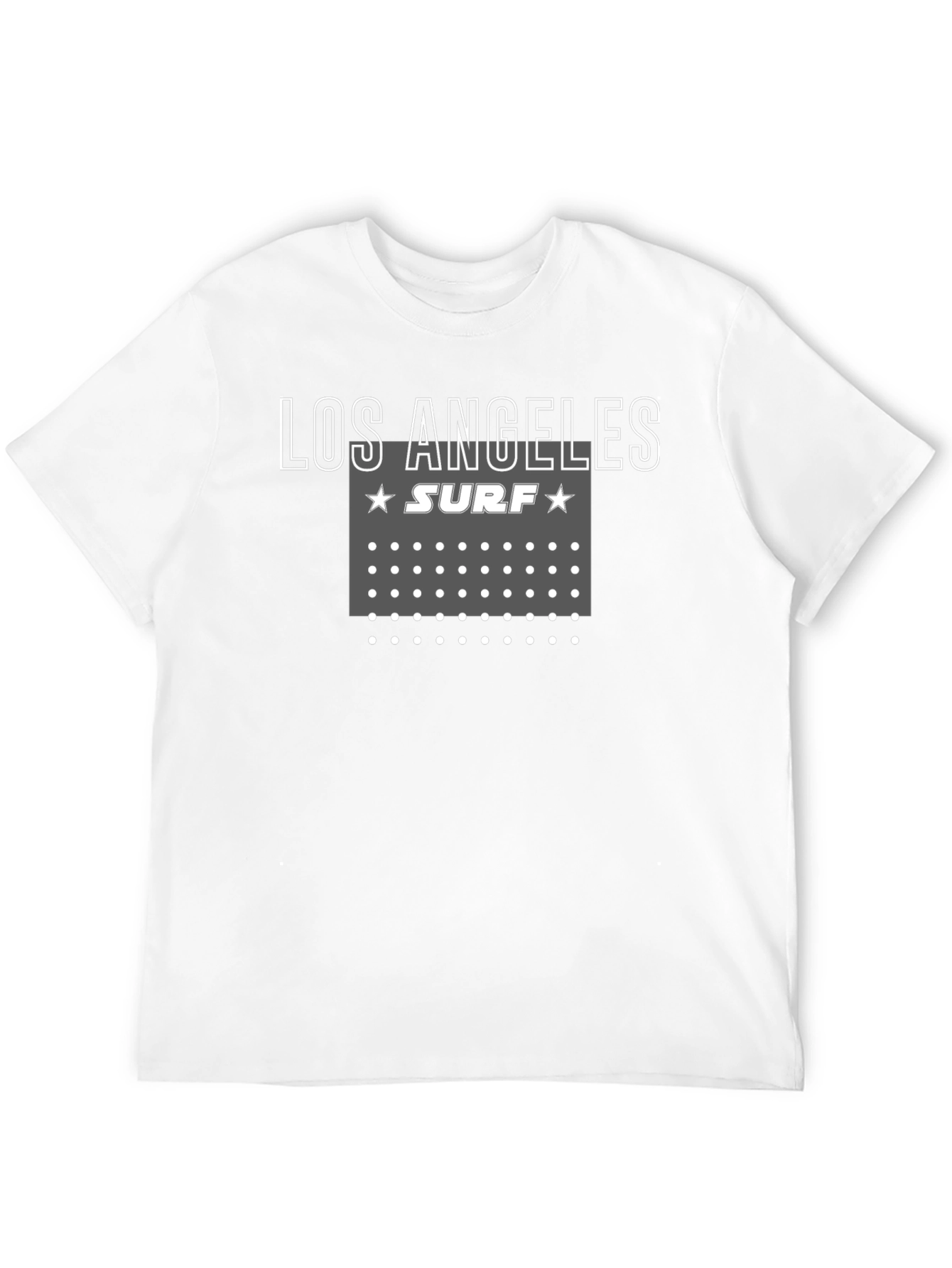 Los Angeles Surf Graphic Tee - Casual Style