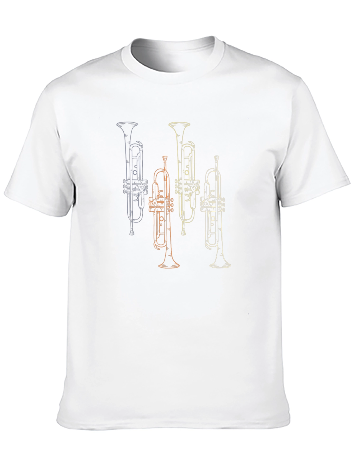 Trumpet T-Shirt - Musical Instrument Graphic Tee
