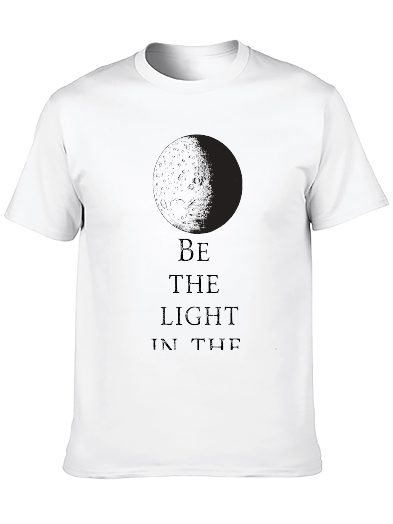 Be the Light Graphic Tee - Classic Black T-Shirt