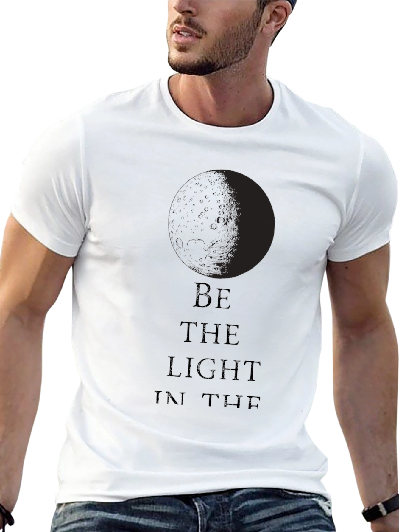 Be the Light Graphic Tee - Classic Black T-Shirt