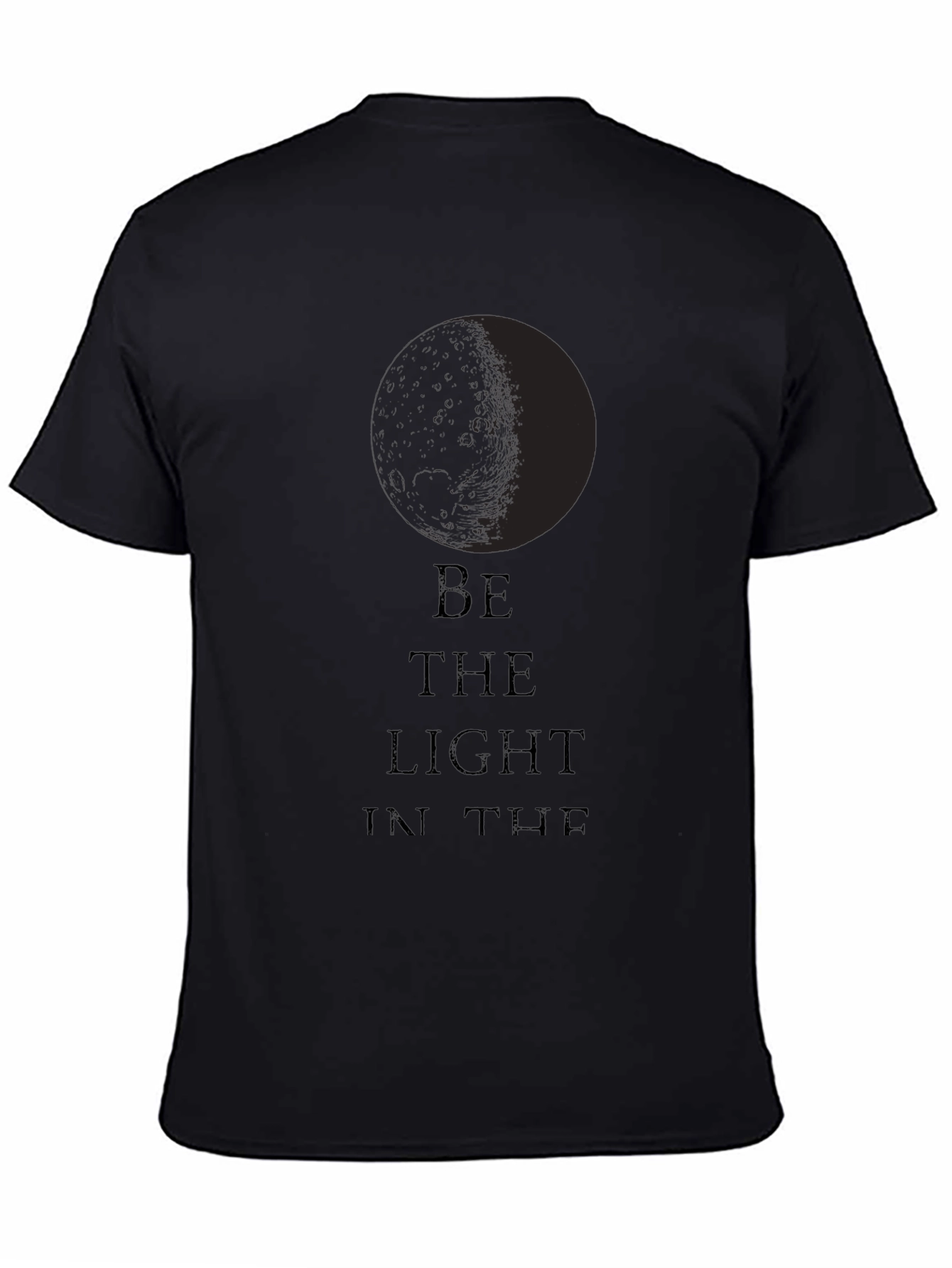 Be the Light Graphic Tee - Classic Black T-Shirt
