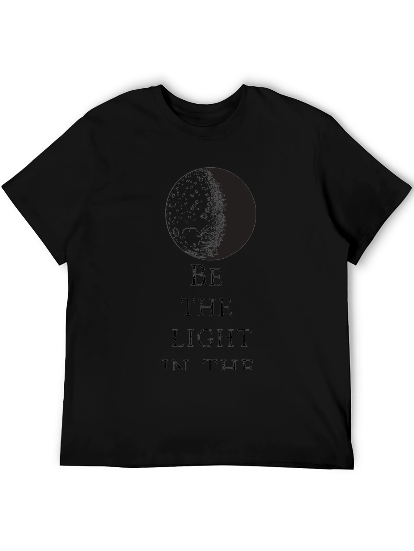 Be the Light Graphic Tee - Classic Black T-Shirt
