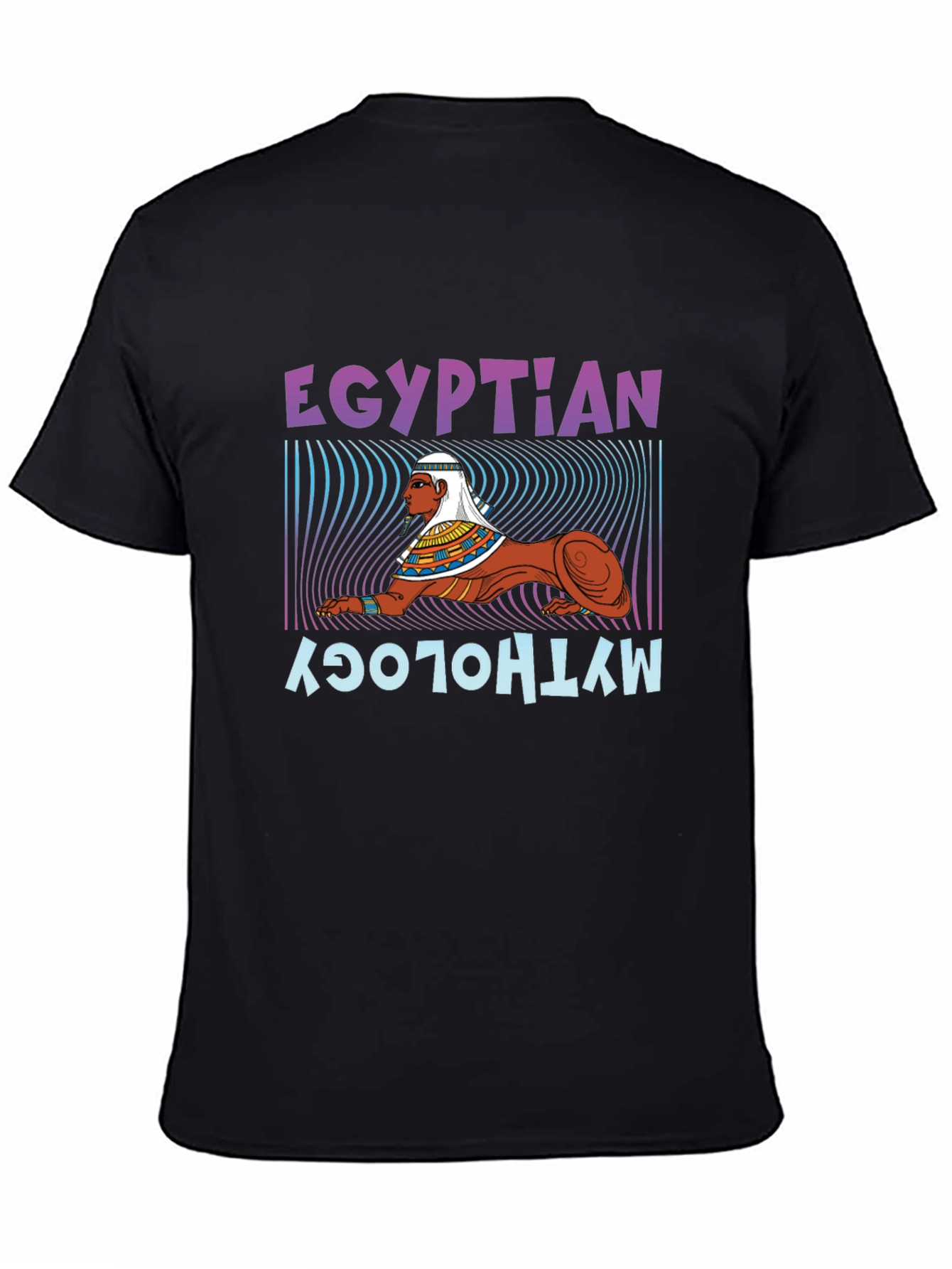 Egyptian Mythology Sphinx Graphic T-Shirt