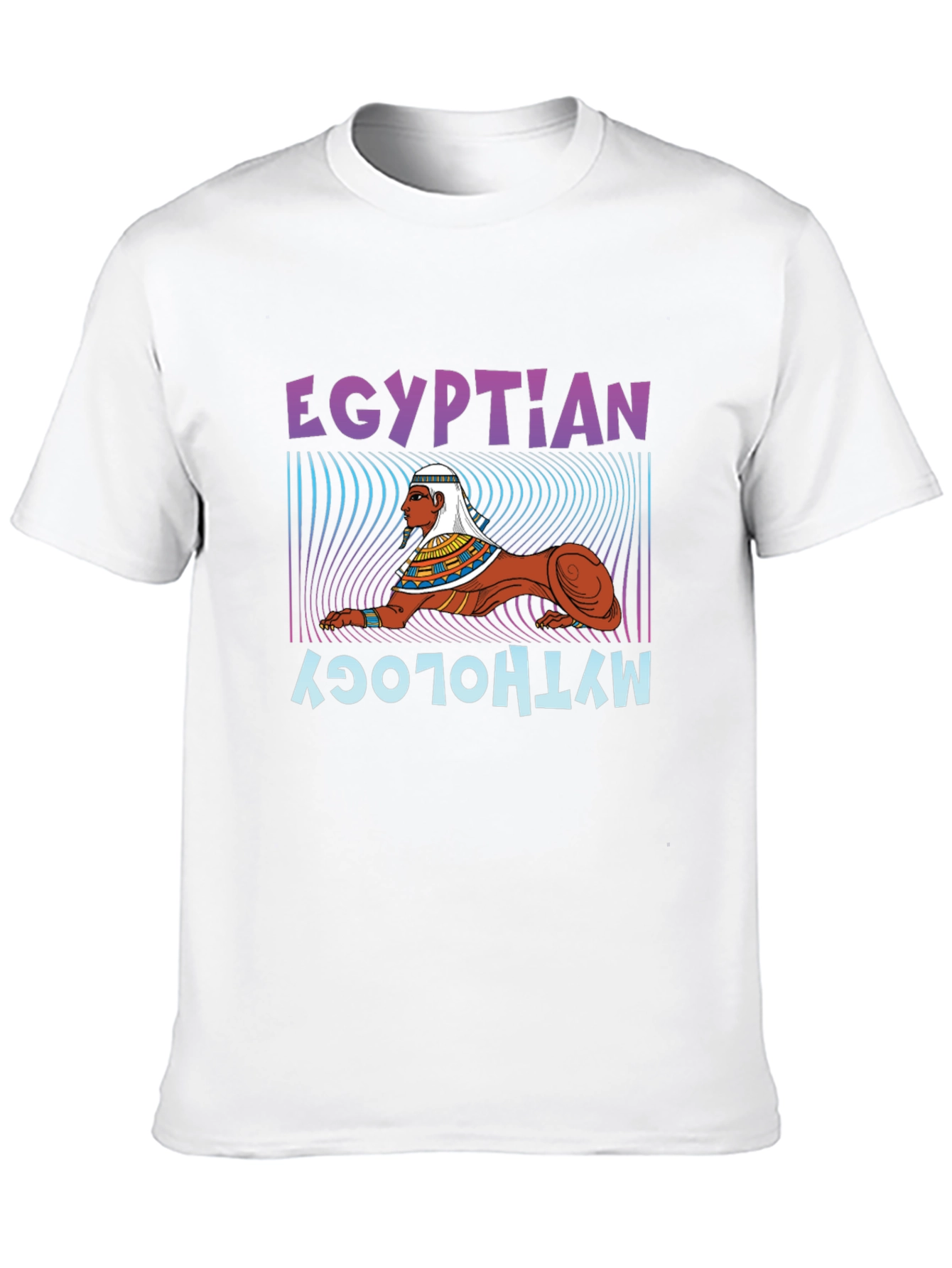 Egyptian Mythology Sphinx Graphic T-Shirt