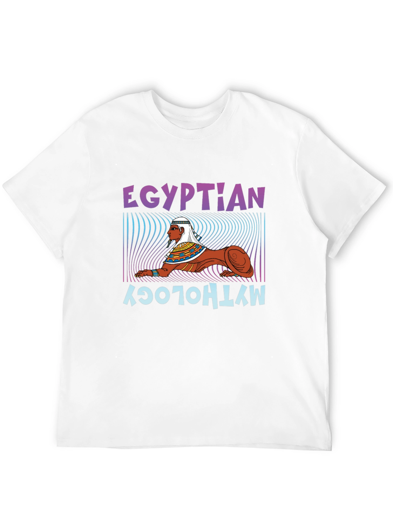 Egyptian Mythology Sphinx Graphic T-Shirt
