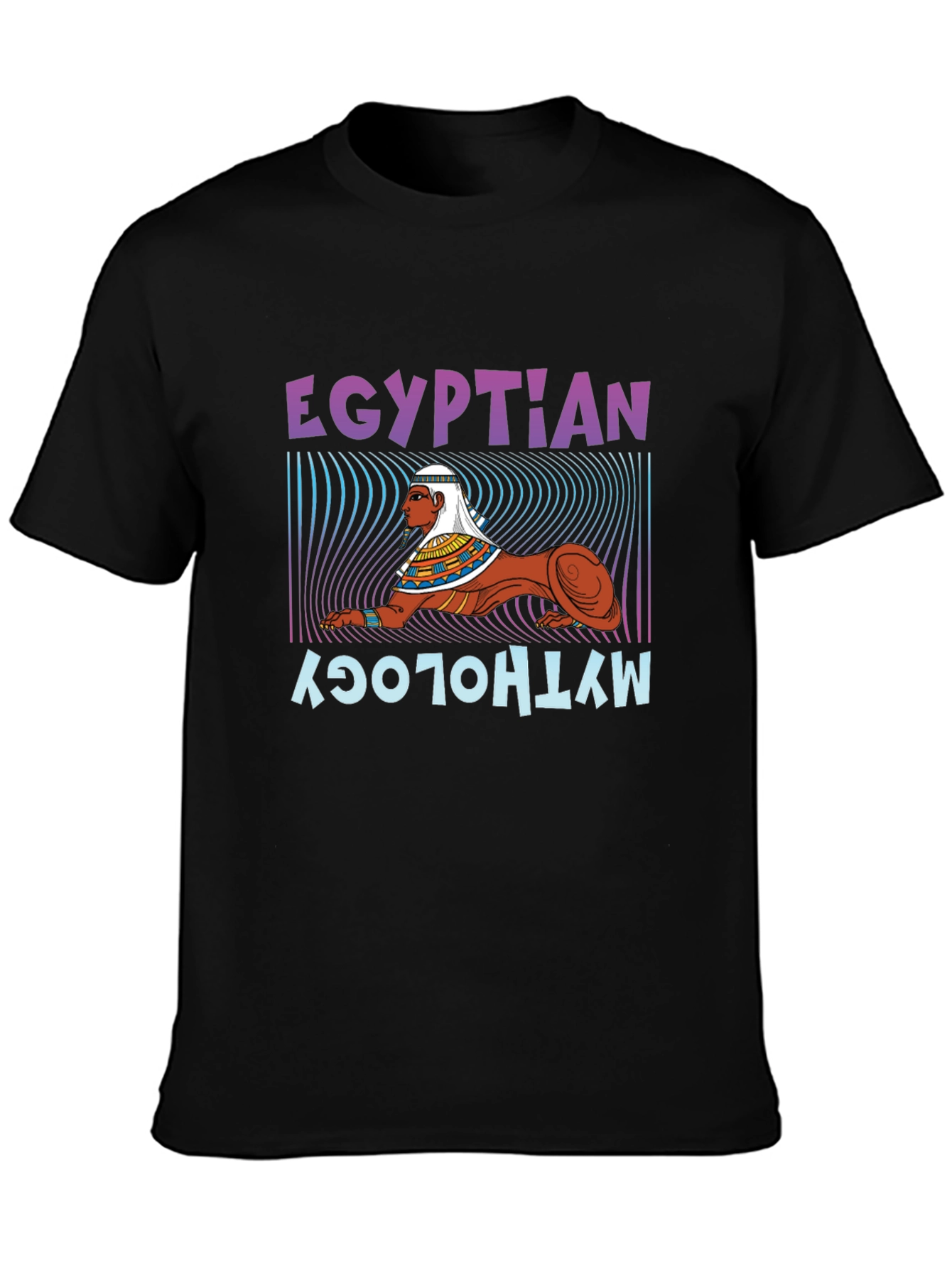 Egyptian Mythology Sphinx Graphic T-Shirt