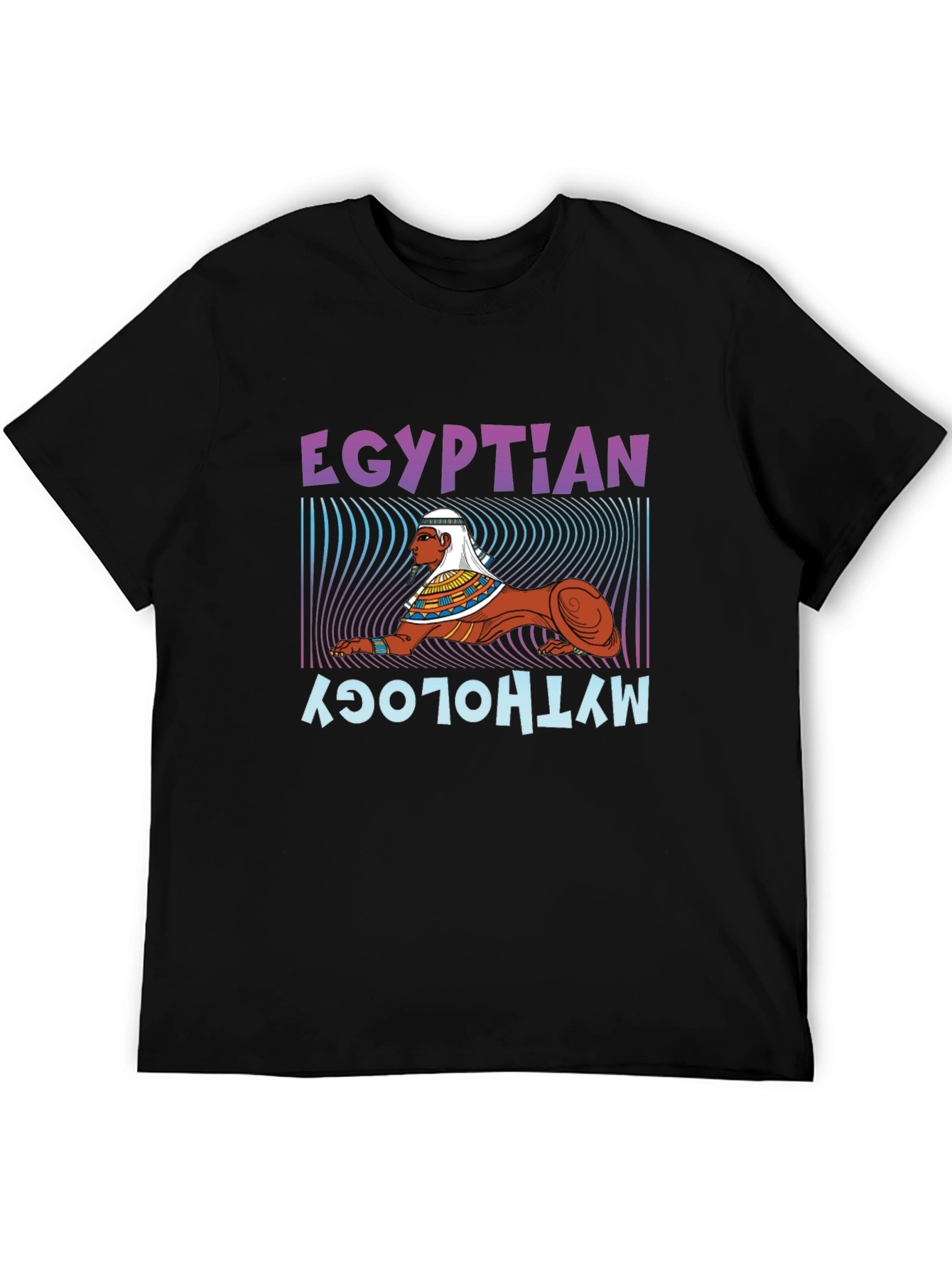 Egyptian Mythology Sphinx Graphic T-Shirt