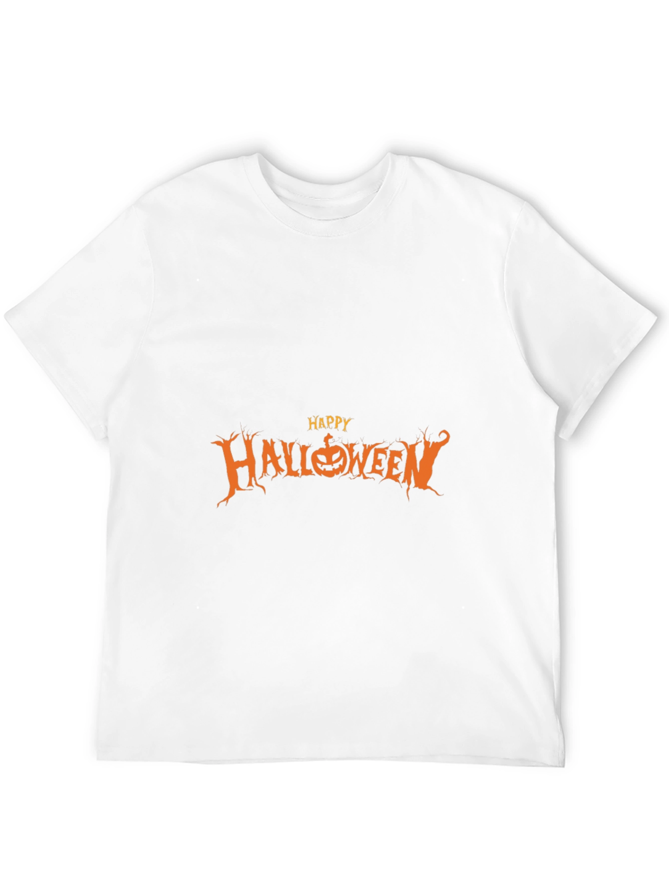Happy Halloween Graphic Tee - Black