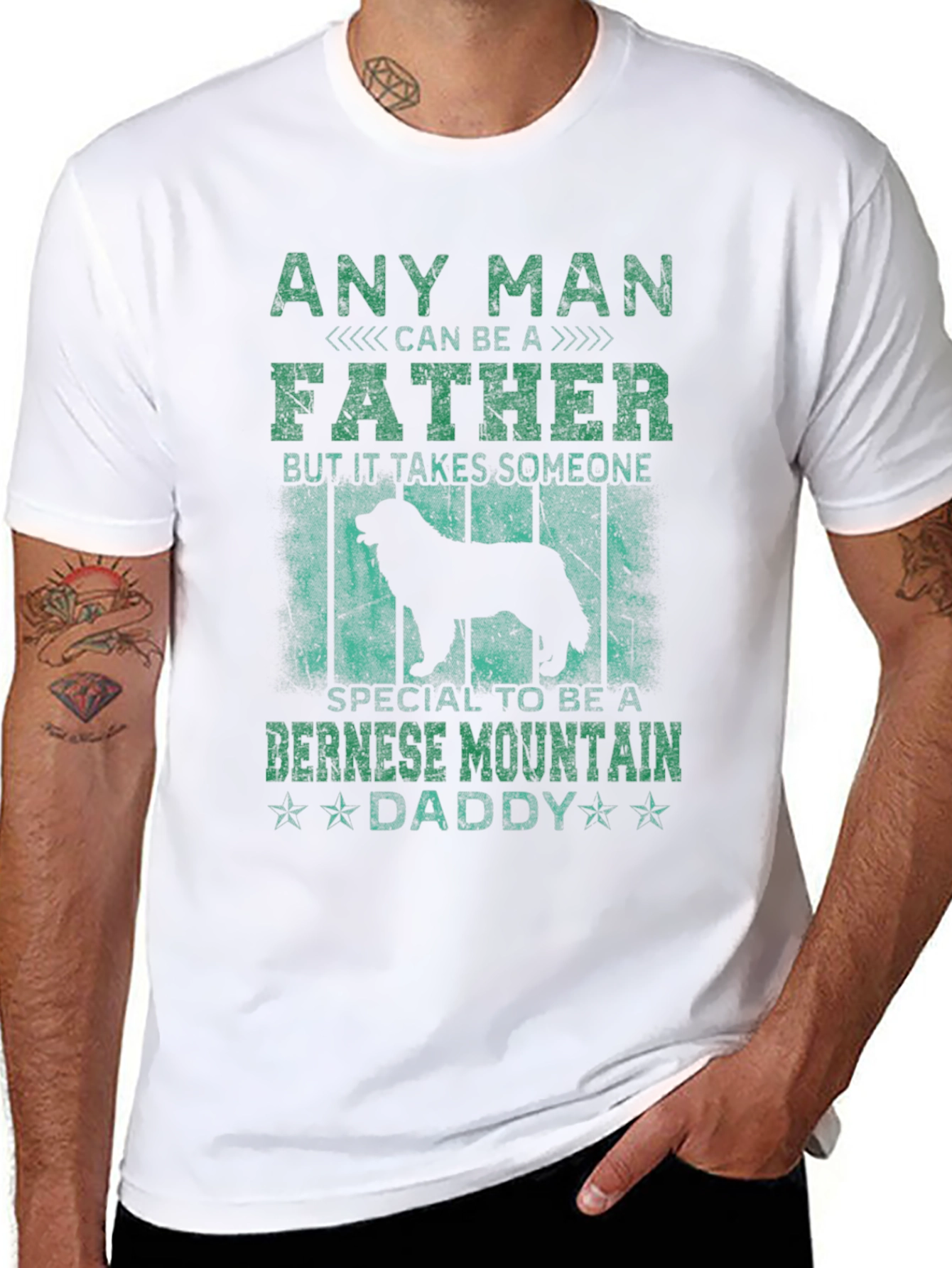 Bernese Mountain Dog Daddy T-Shirt