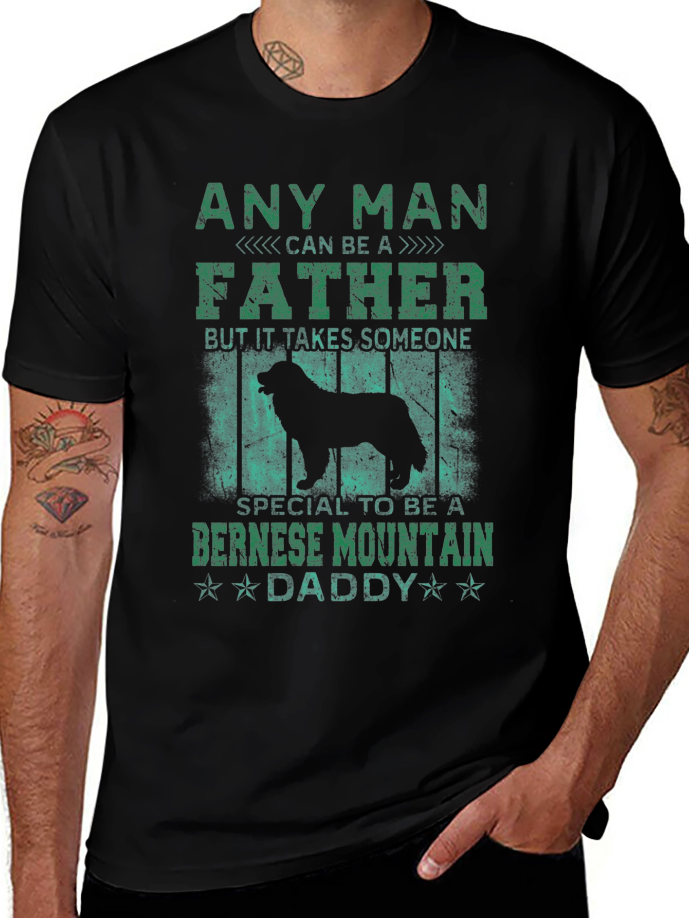 Bernese Mountain Dog Daddy T-Shirt