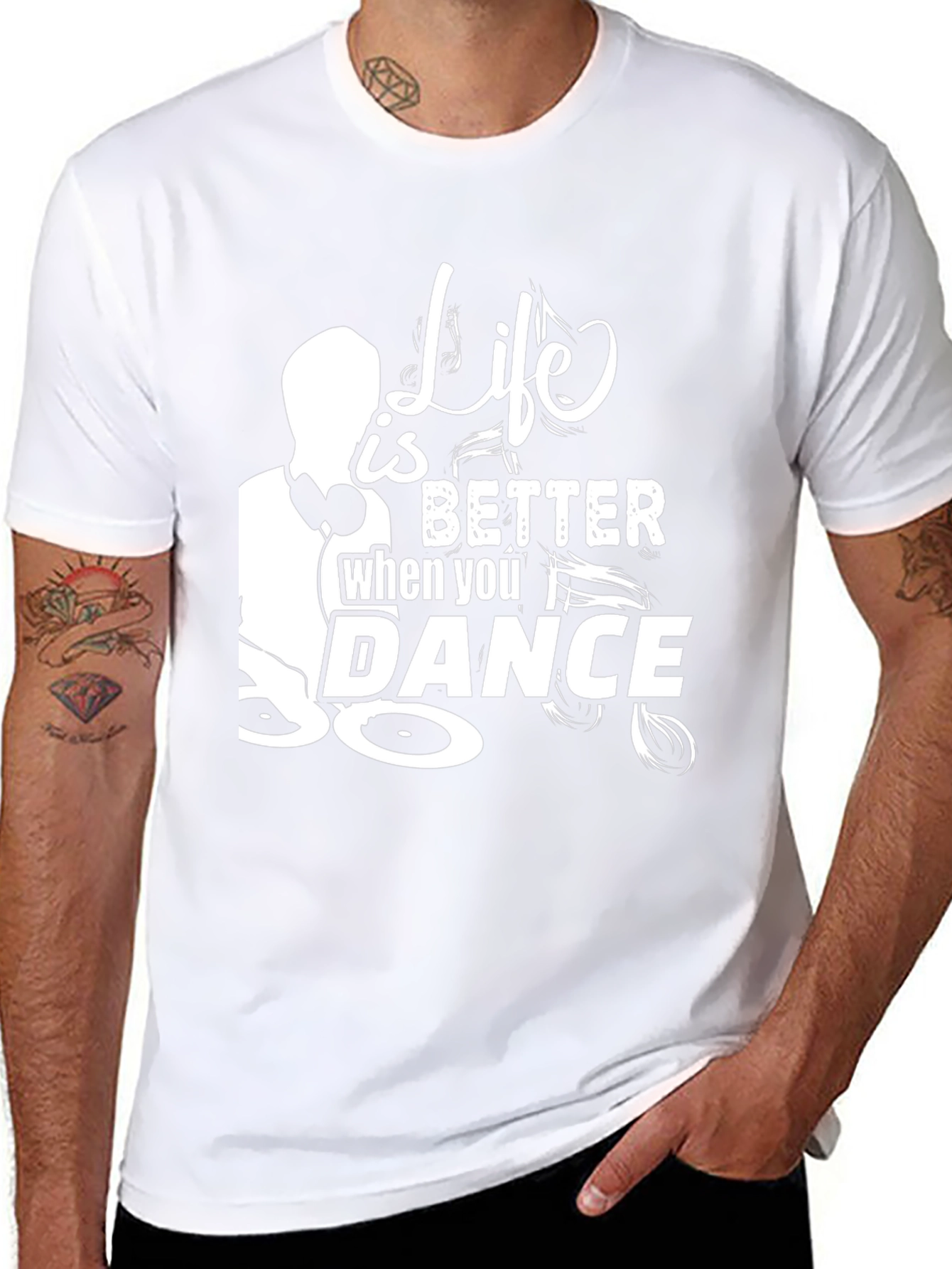 Life is Better When You Dance Black T-Shirt