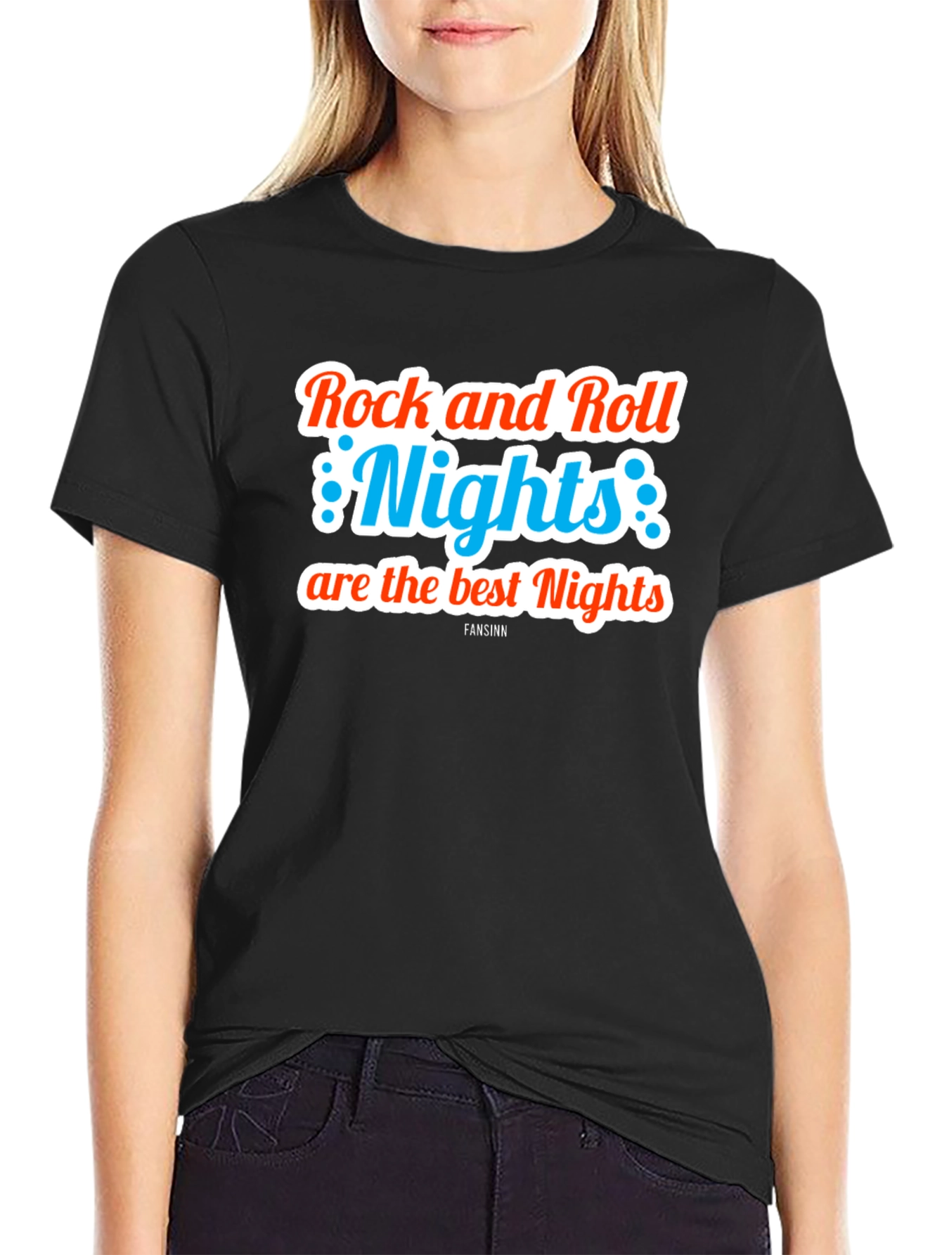 Rock and Roll Nights Graphic Tee