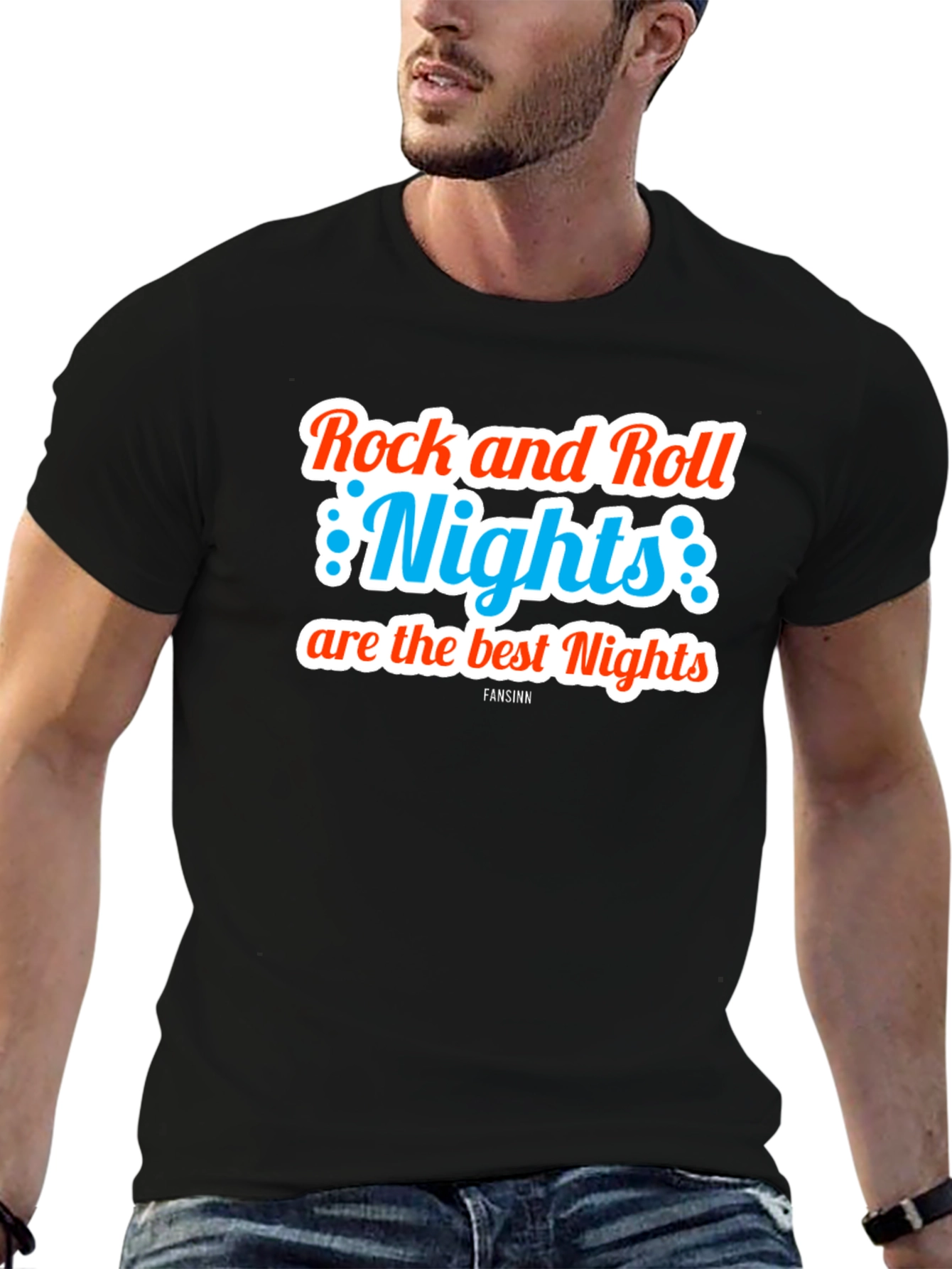 Rock and Roll Nights Graphic Tee
