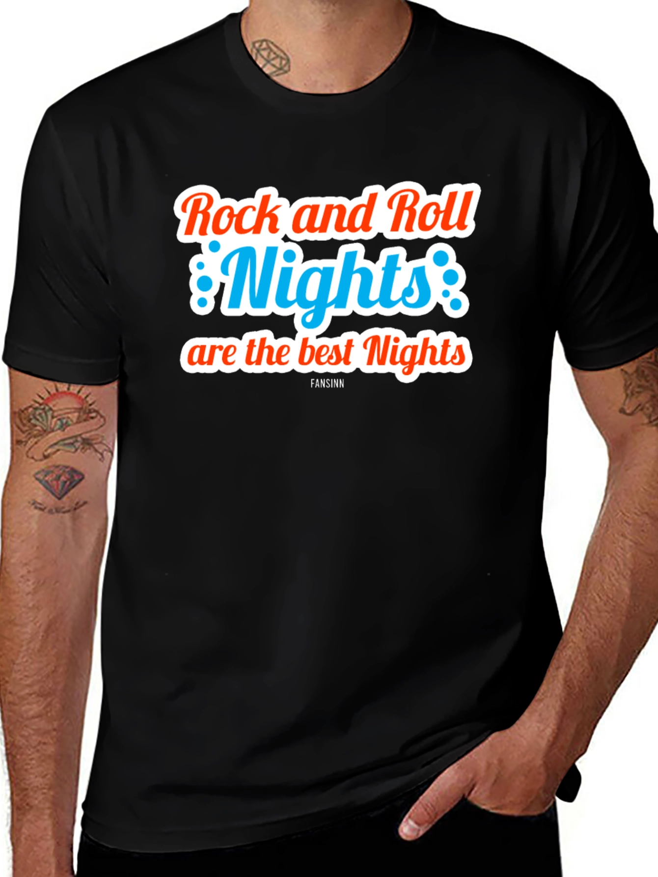 Rock and Roll Nights Graphic Tee