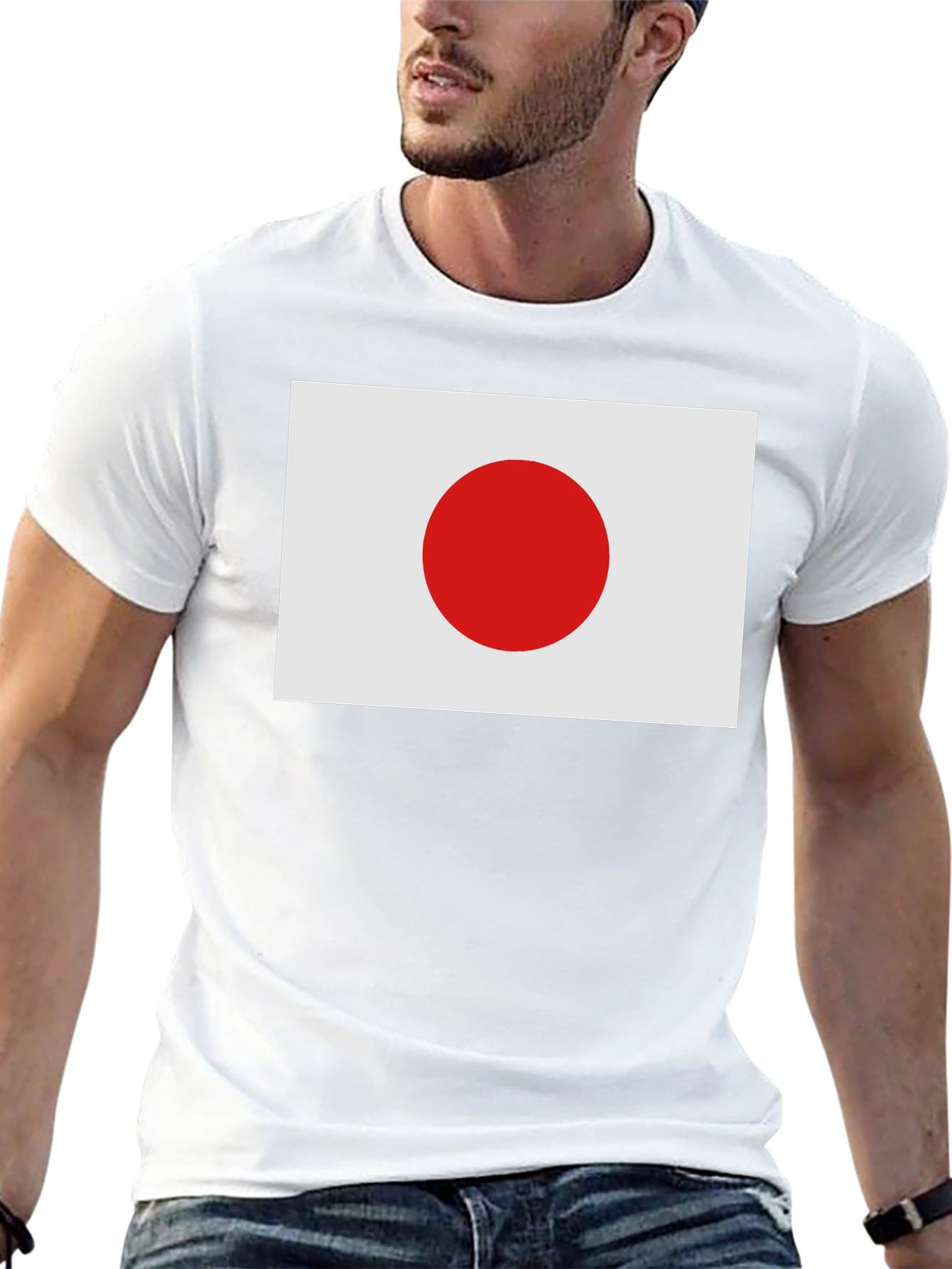 Japan Flag Graphic T-Shirt - Classic Design