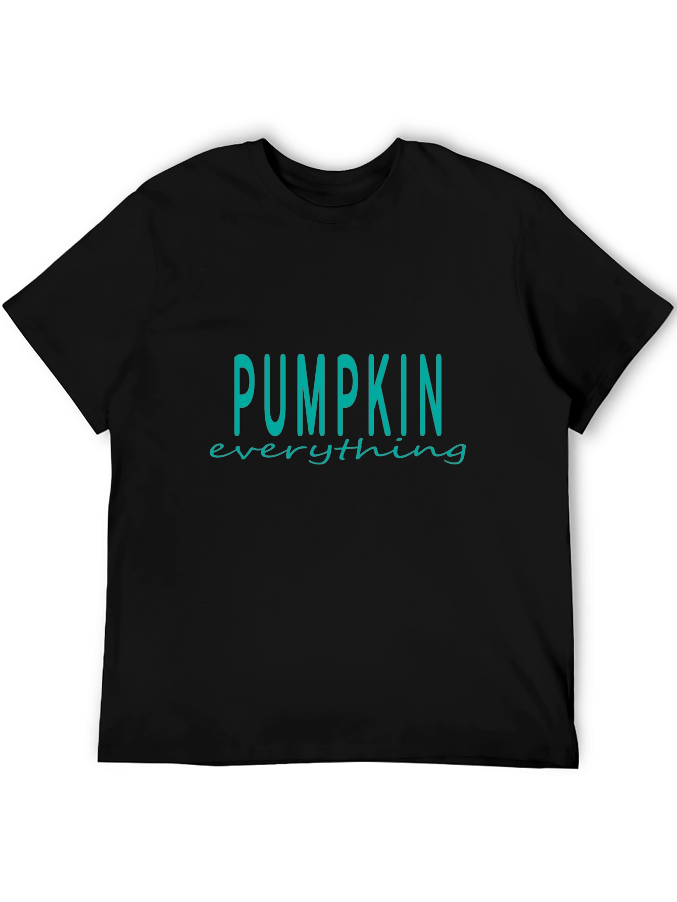 Pumpkin Everything Black T-Shirt Fall Graphic Tee