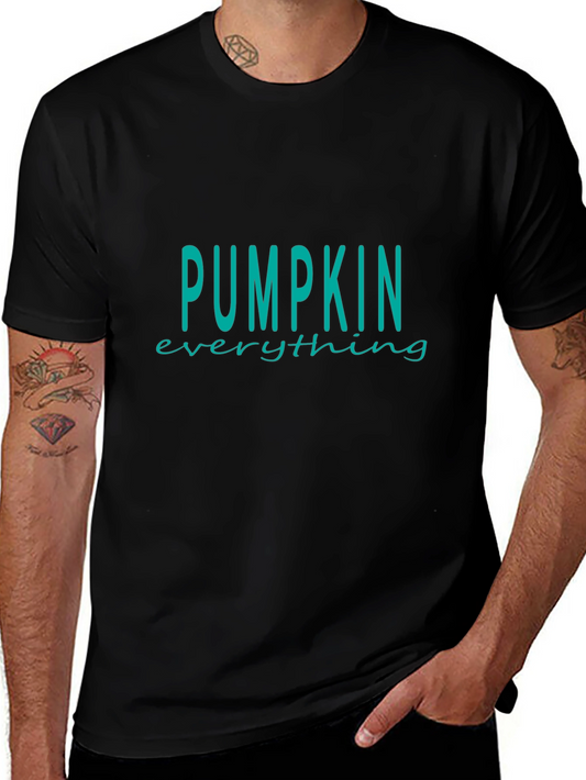 Pumpkin Everything Black T-Shirt Fall Graphic Tee