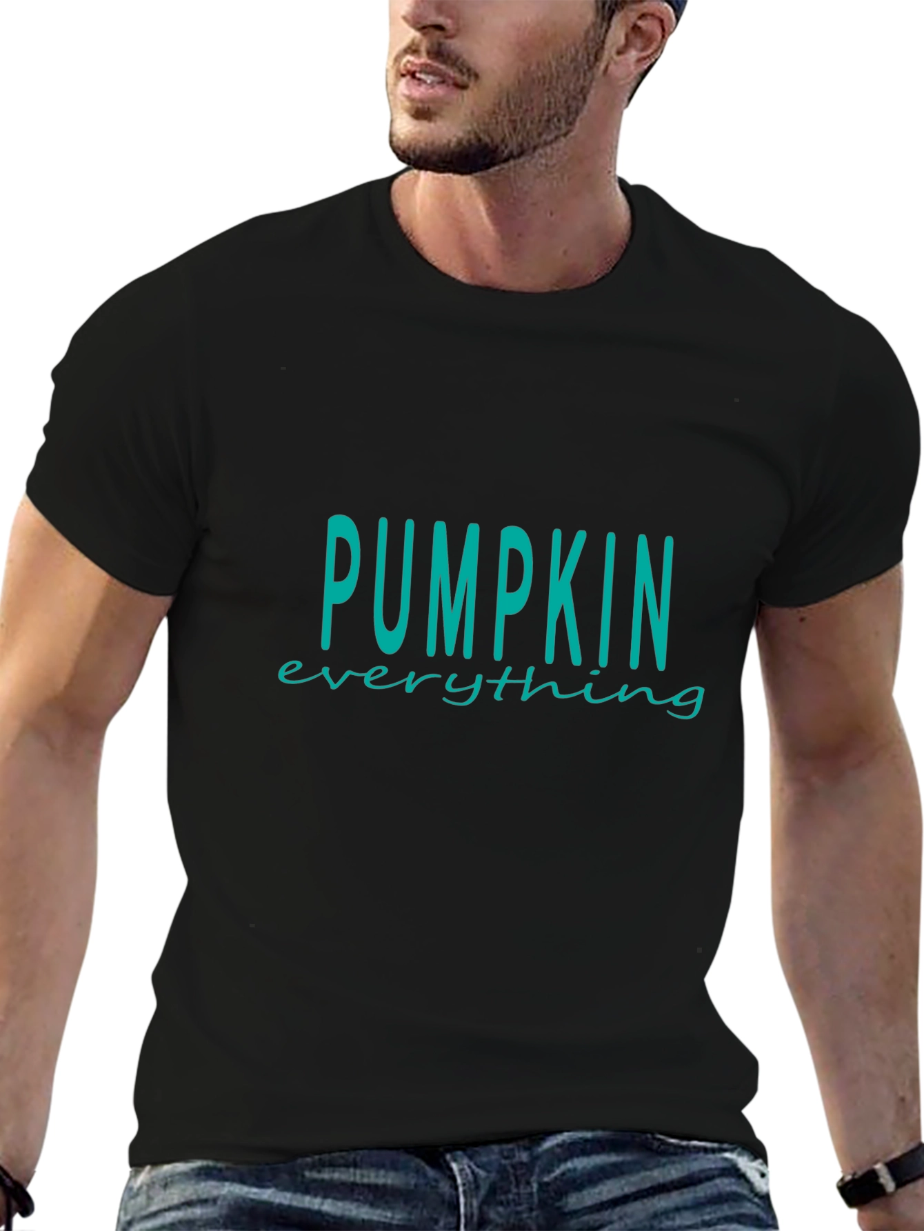 Pumpkin Everything Black T-Shirt Fall Graphic Tee