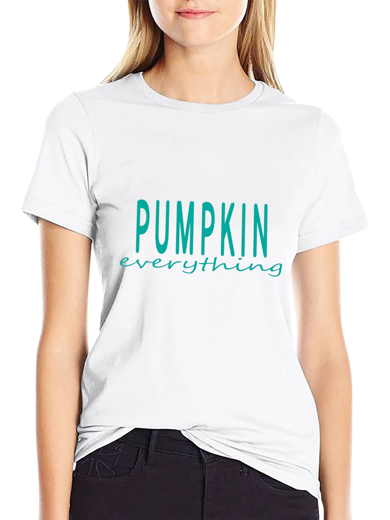 Pumpkin Everything Black T-Shirt Fall Graphic Tee