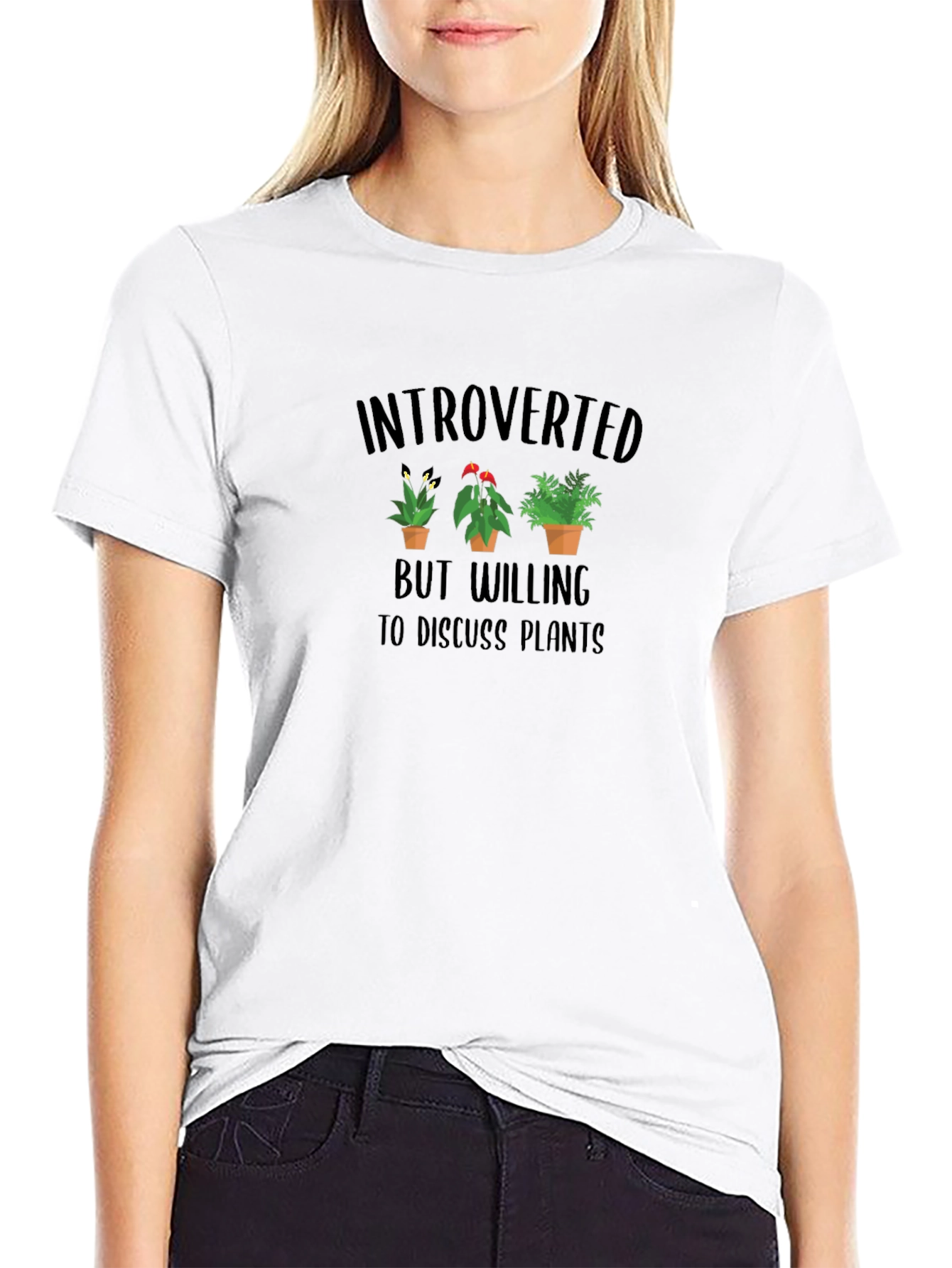 Introverted Plant Lover T-Shirt