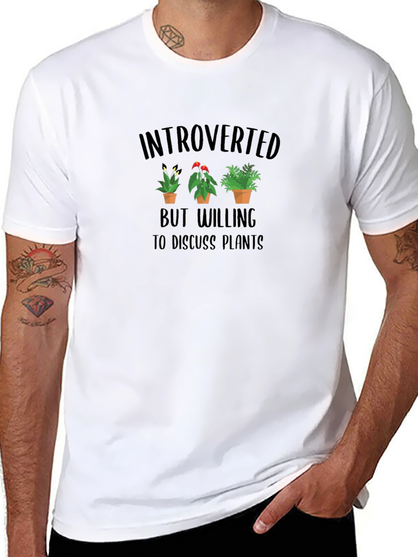 Introverted Plant Lover T-Shirt