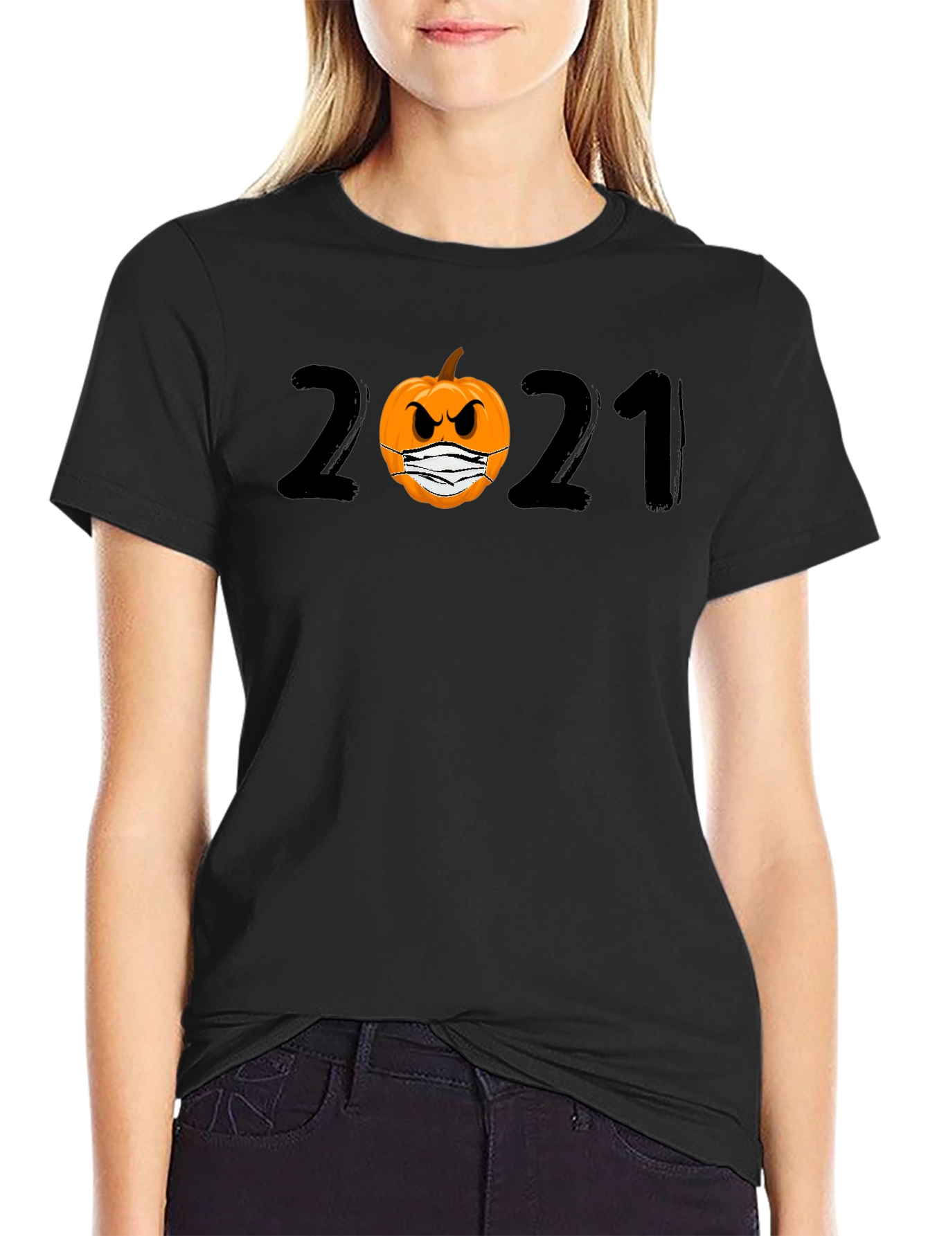 2021 Masked Pumpkin T-Shirt
