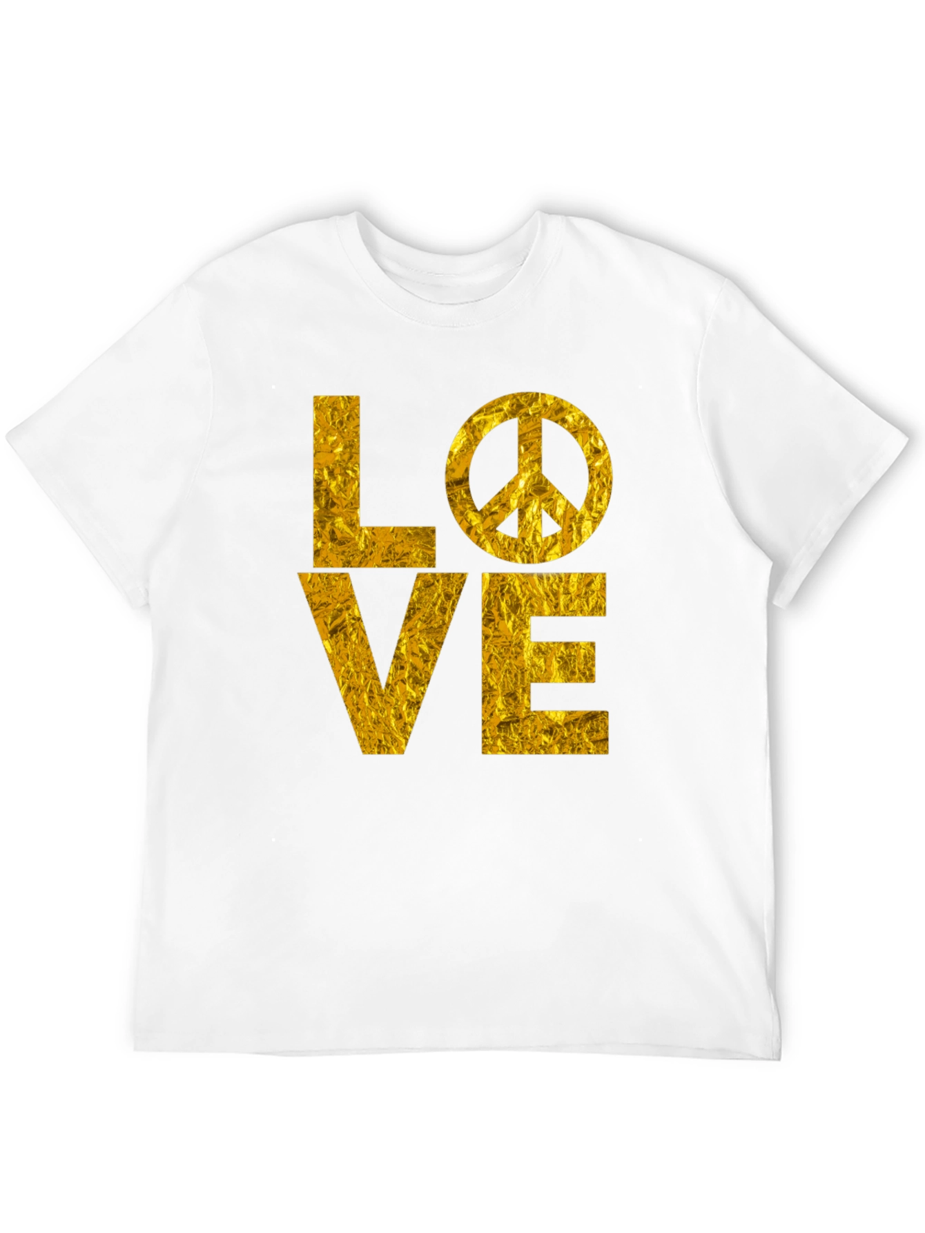 LOVE Peace Sign Graphic T-Shirt