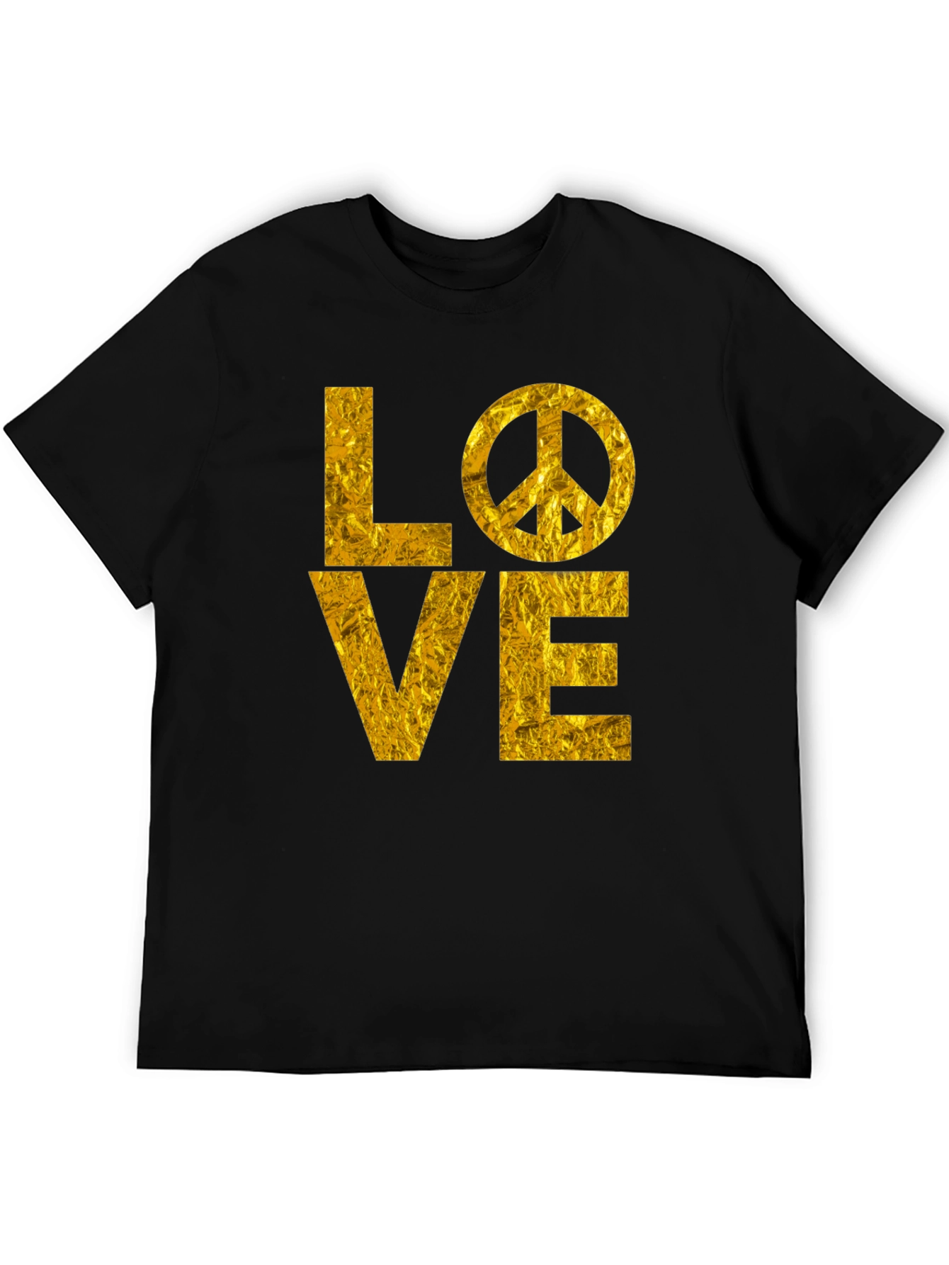 LOVE Peace Sign Graphic T-Shirt
