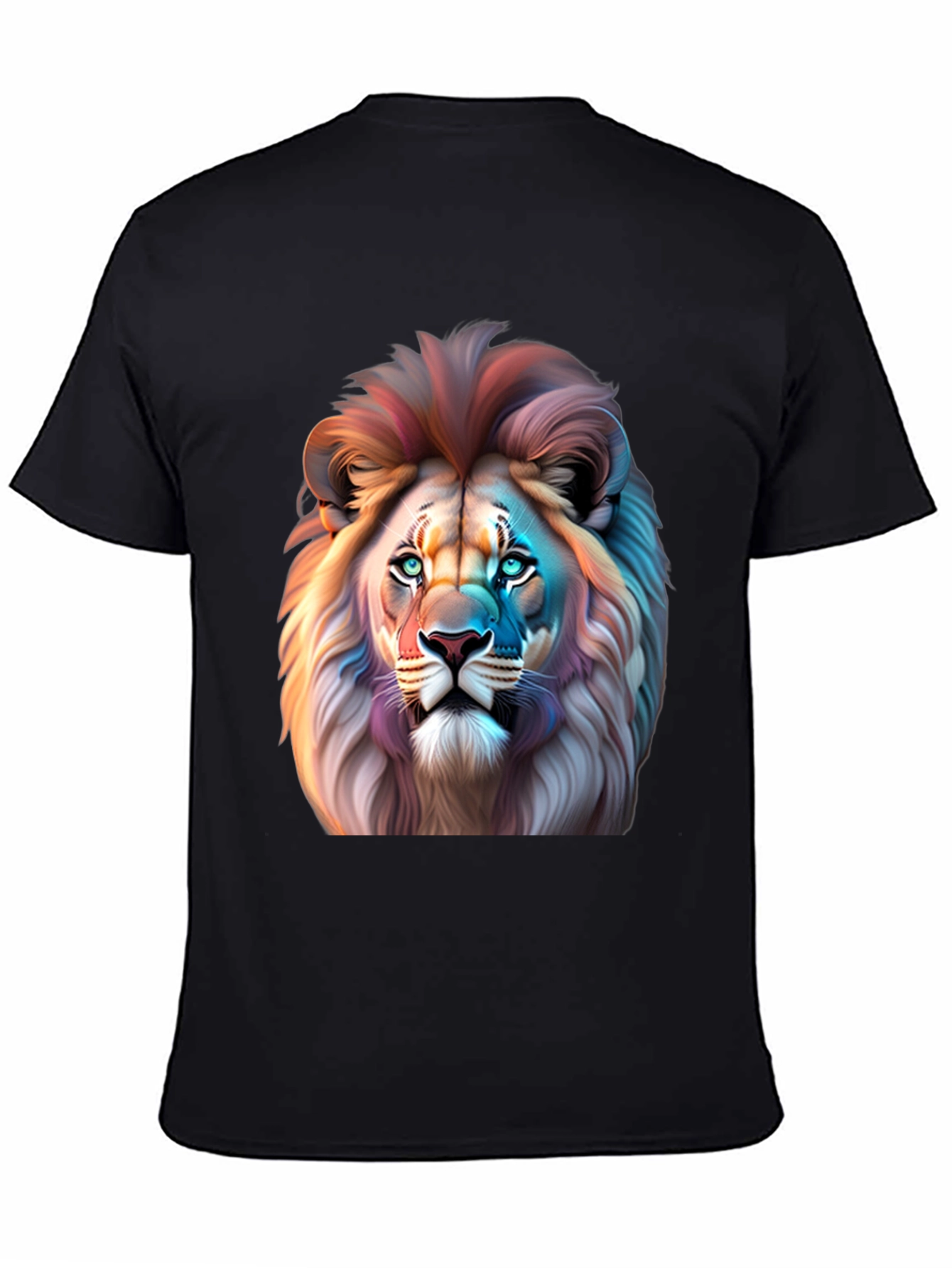 Lion Graphic Print T-Shirt