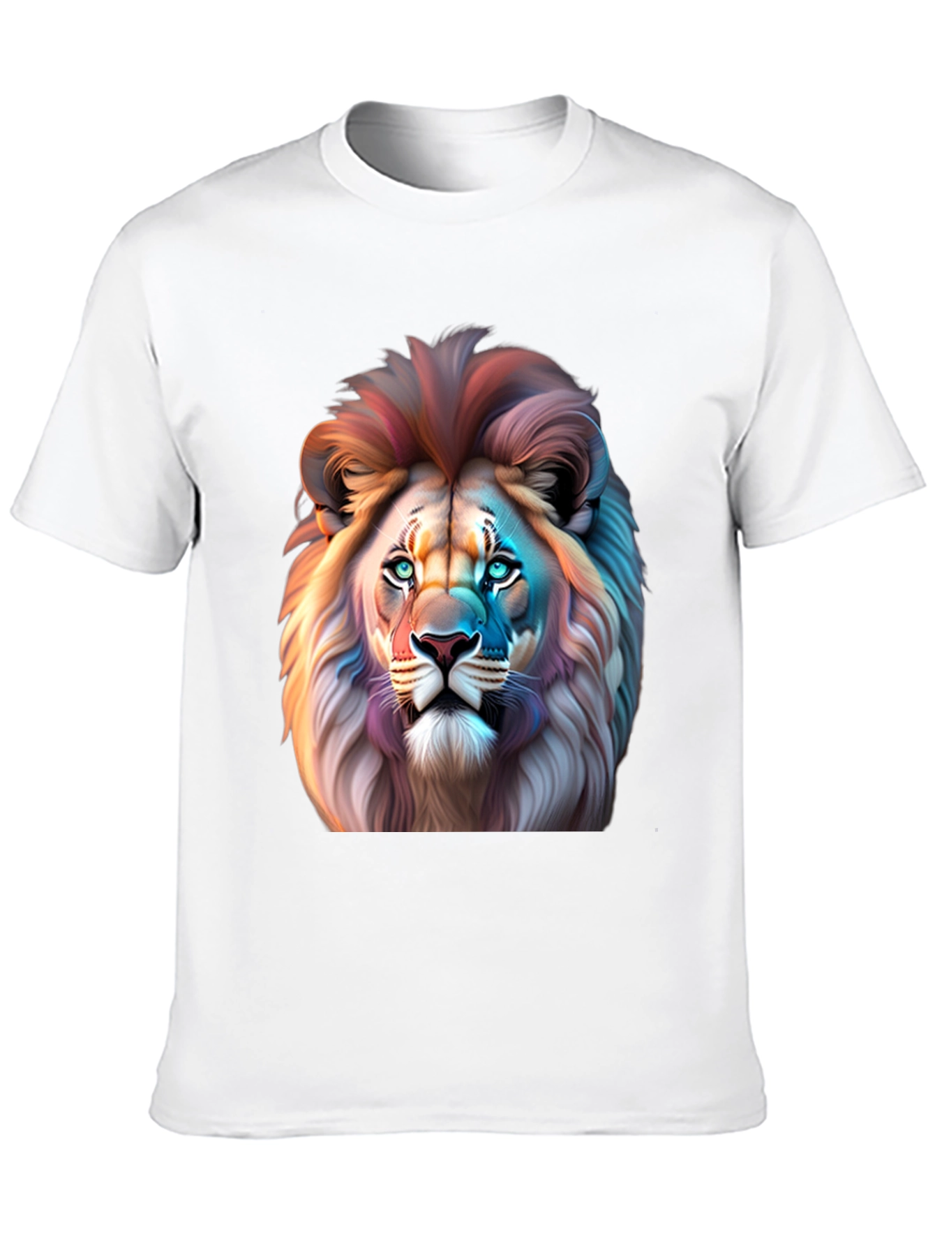 Lion Graphic Print T-Shirt
