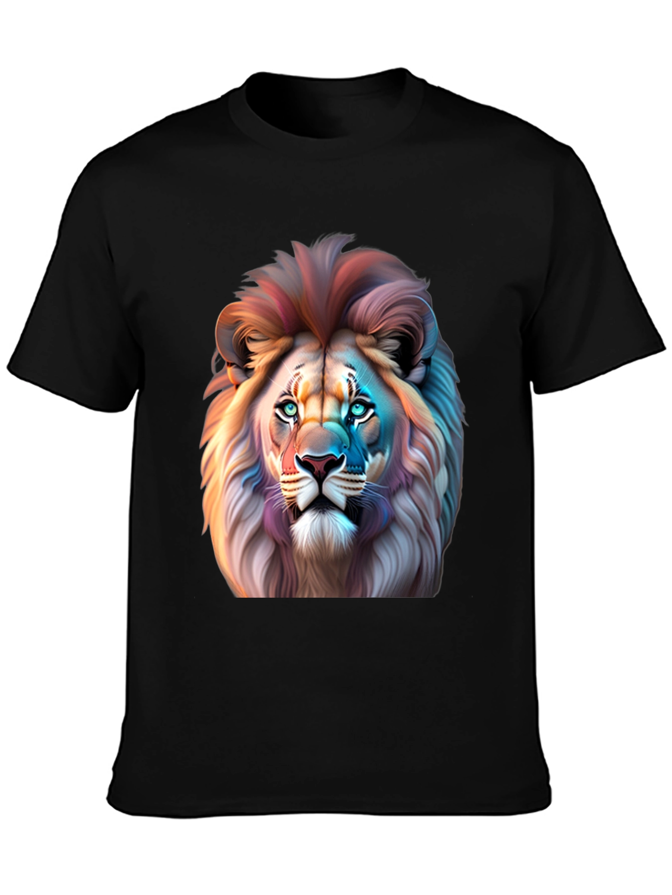 Lion Graphic Print T-Shirt