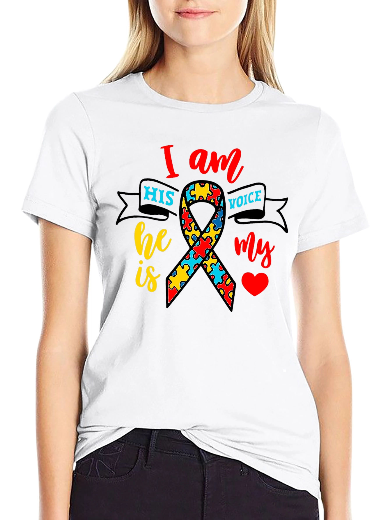 Autism Awareness Ribbon T-Shirt