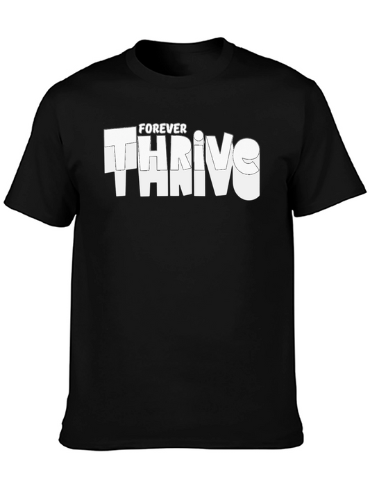 Forever Thrive Graphic Tee - Mens Black
