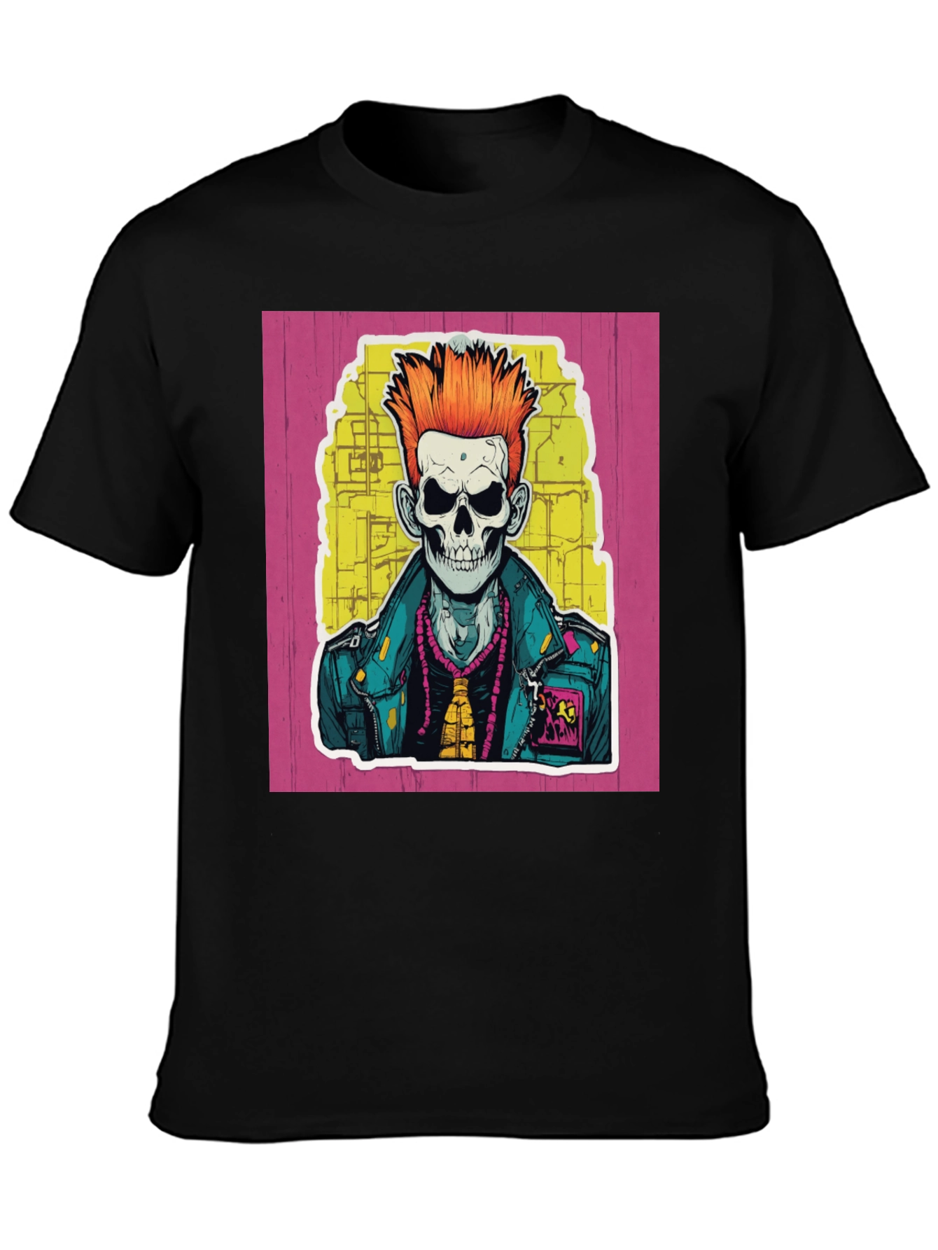 Edgy Skull Graphic T-Shirt - Cool & Unique Design