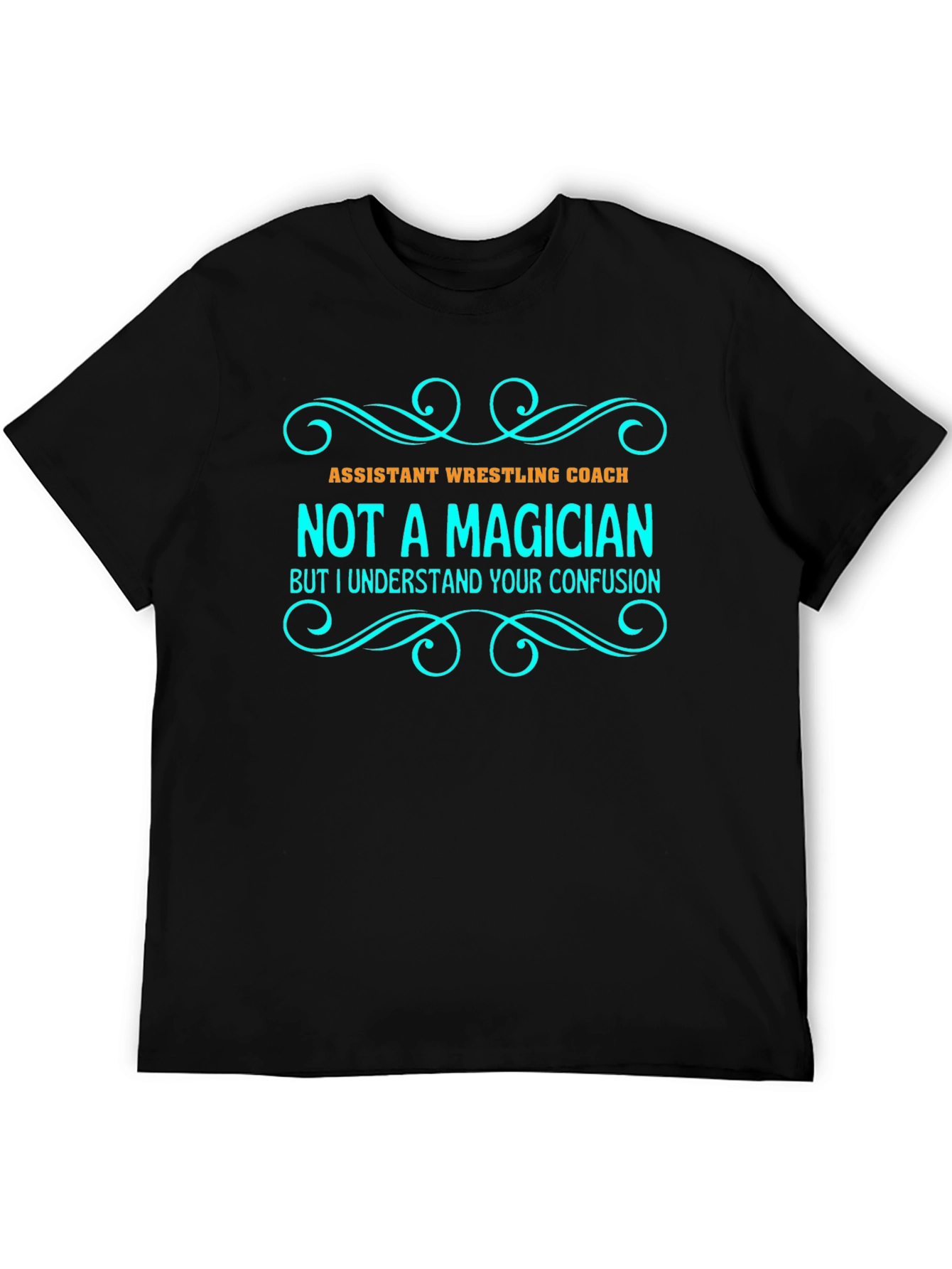 Assistant Wrestling Coach - Not A Magician T-Shirt