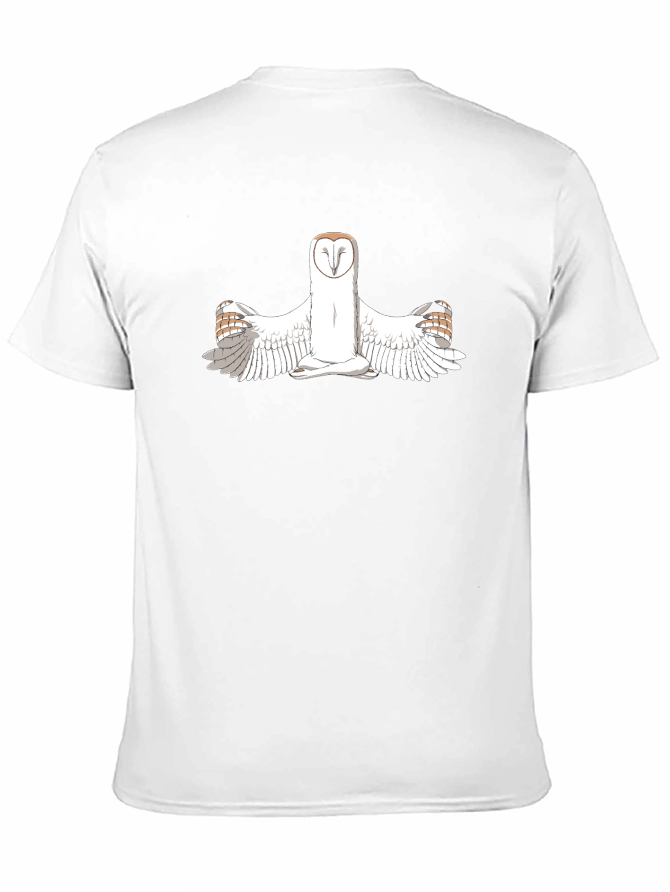 Owl Yoga T-Shirt - Black