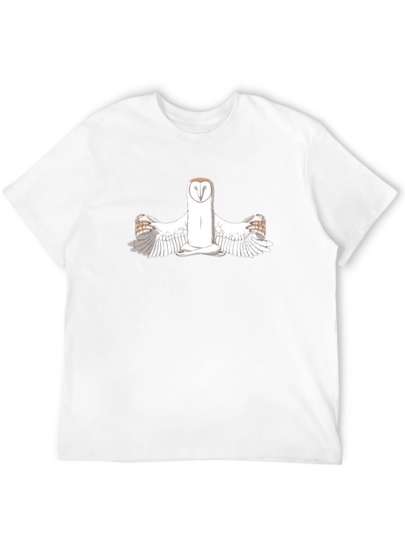 Owl Yoga T-Shirt - Black
