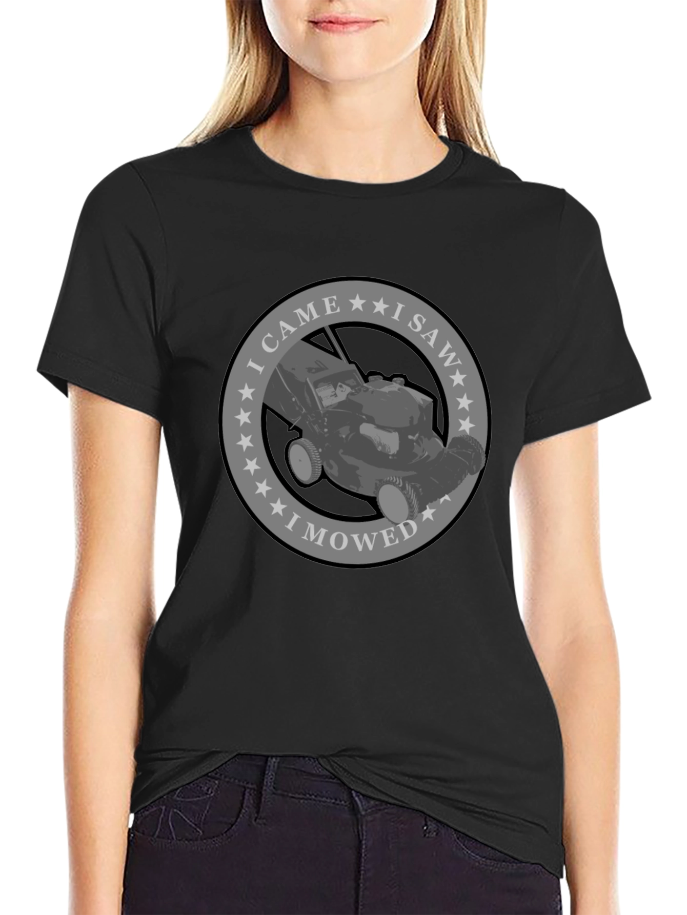 I Came I Saw I Mowed T-Shirt