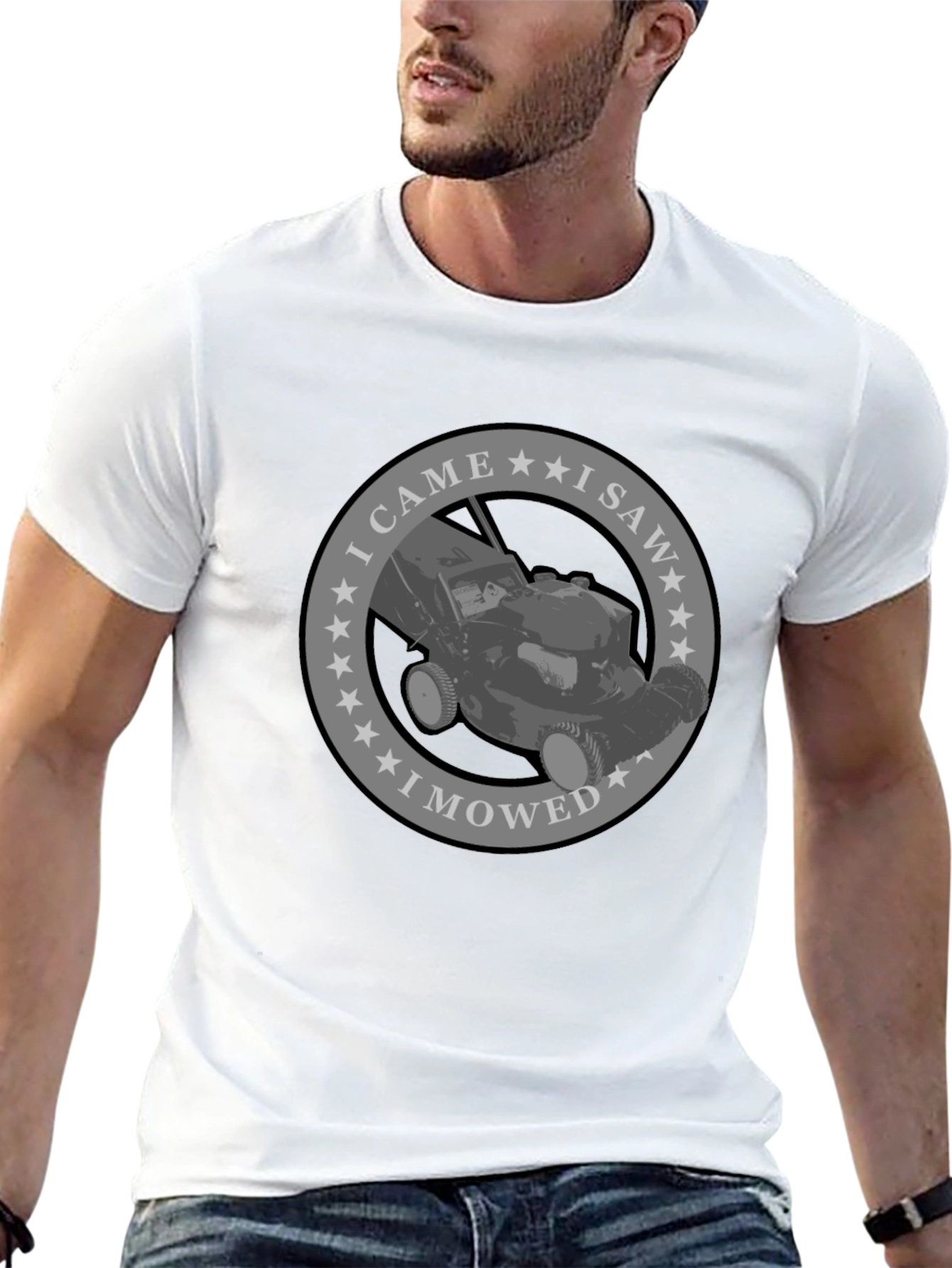 I Came I Saw I Mowed T-Shirt