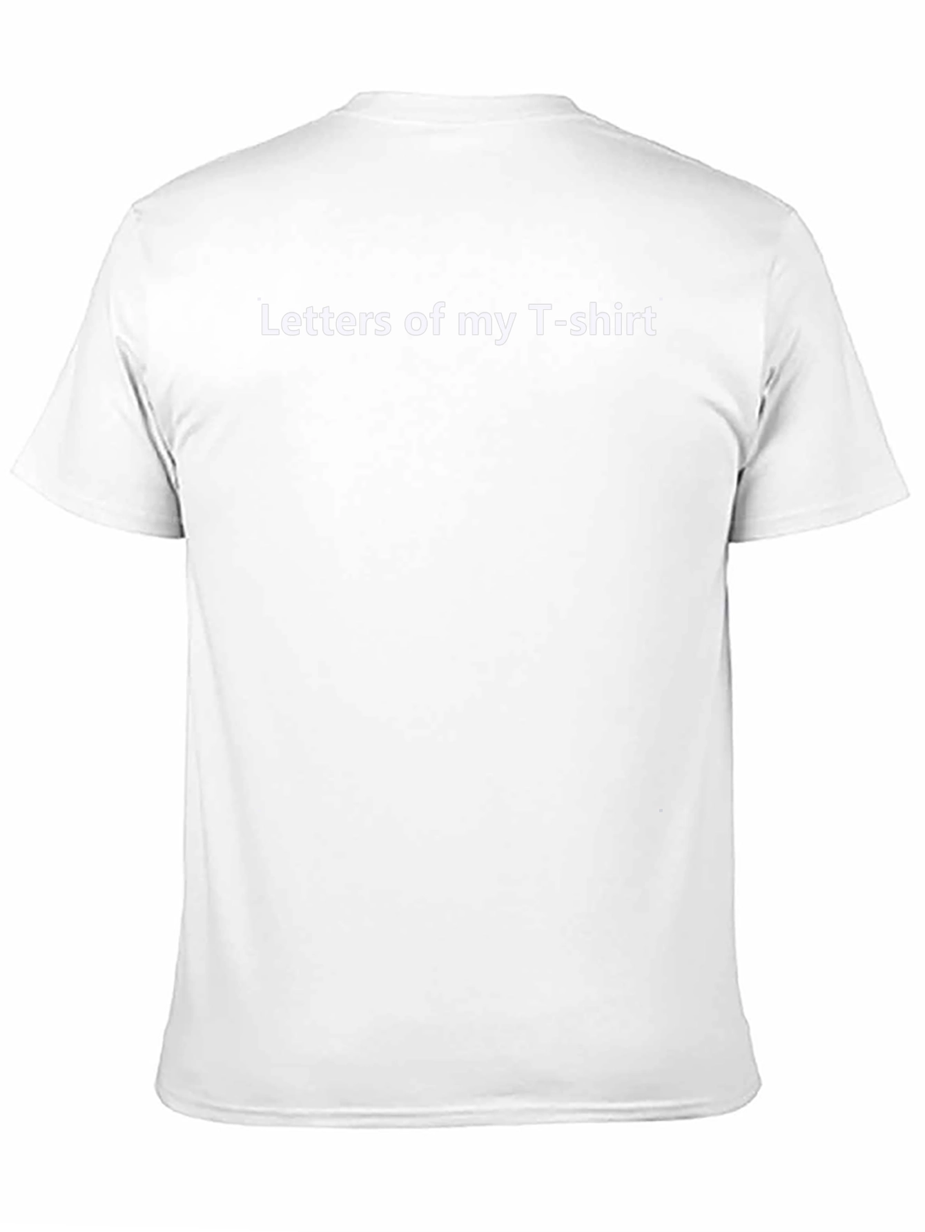 Letters of my T-Shirt