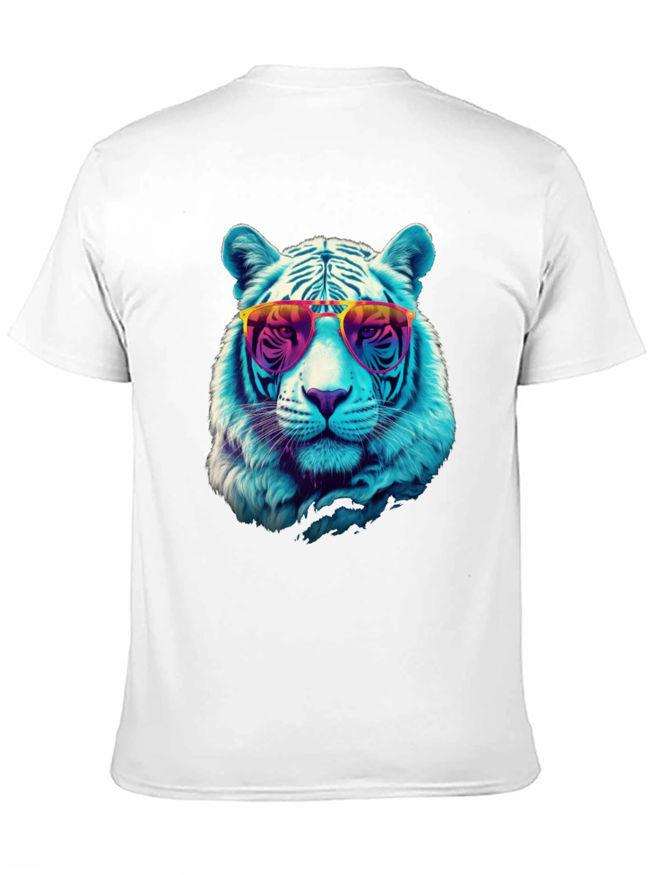 Cool Tiger Graphic Tee - Stylish Animal Print