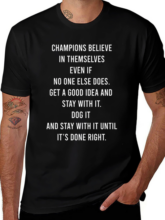 Motivational Champions T-Shirt