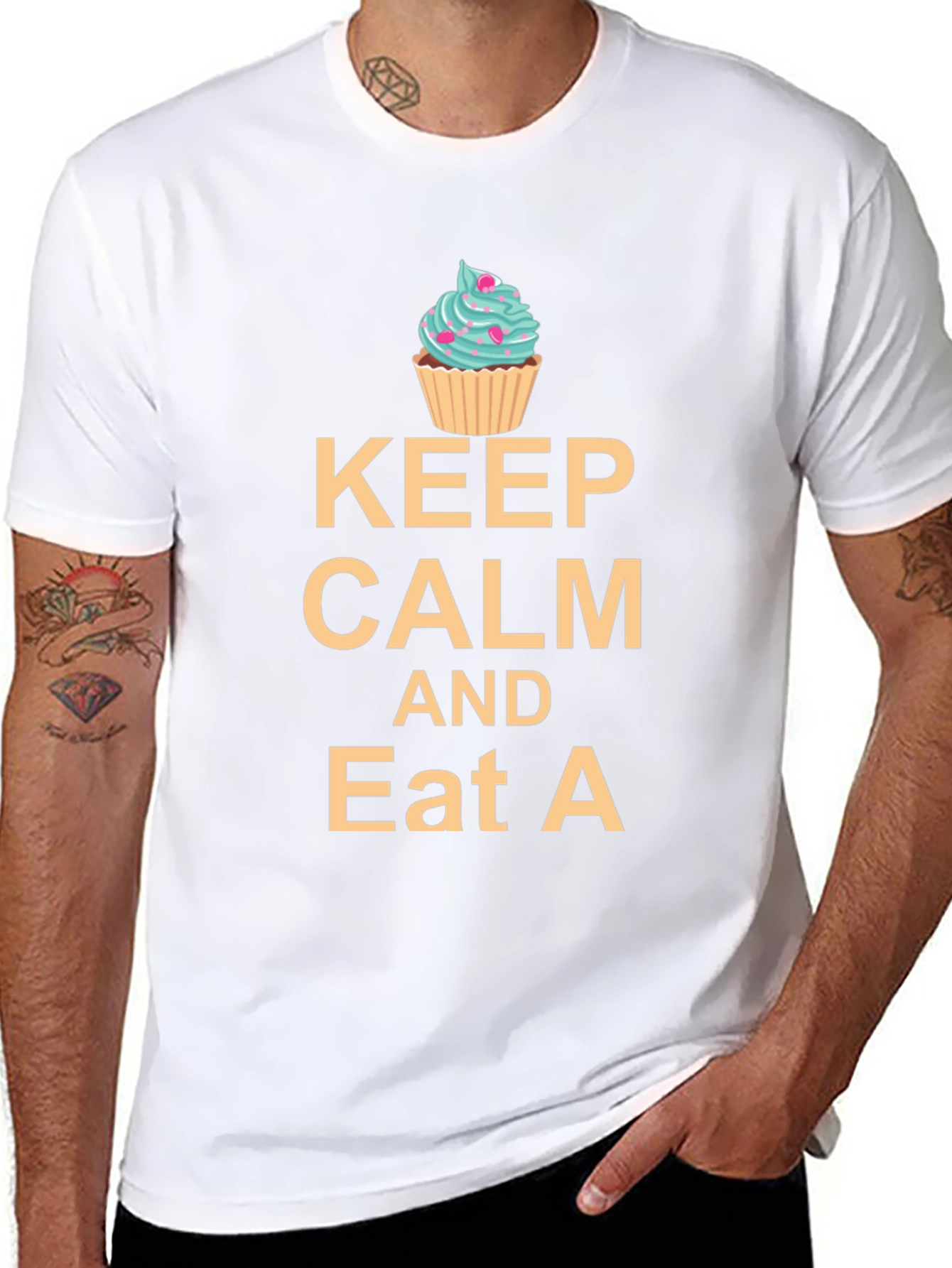 Keep Calm and Eat a Cupcake T-Shirt