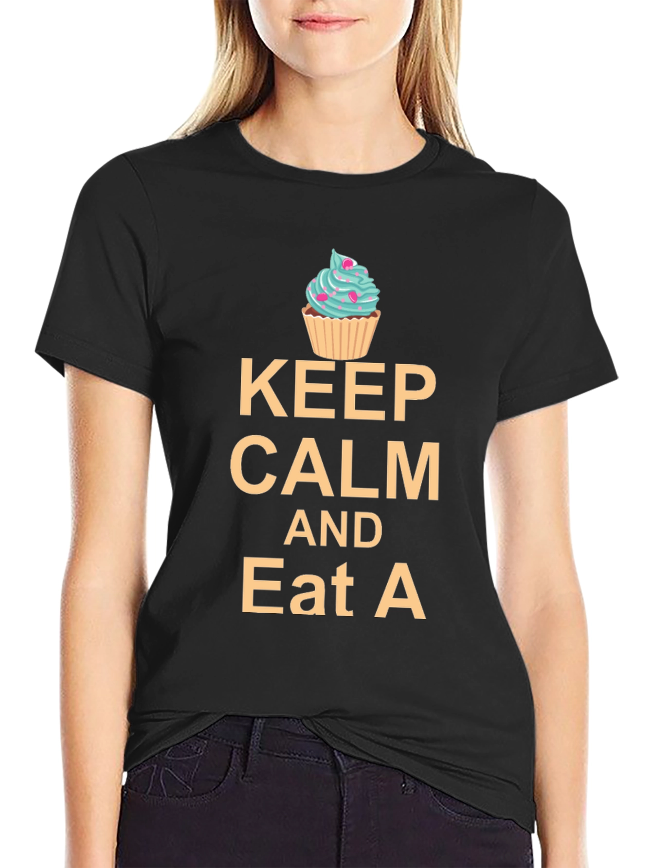 Keep Calm and Eat a Cupcake T-Shirt