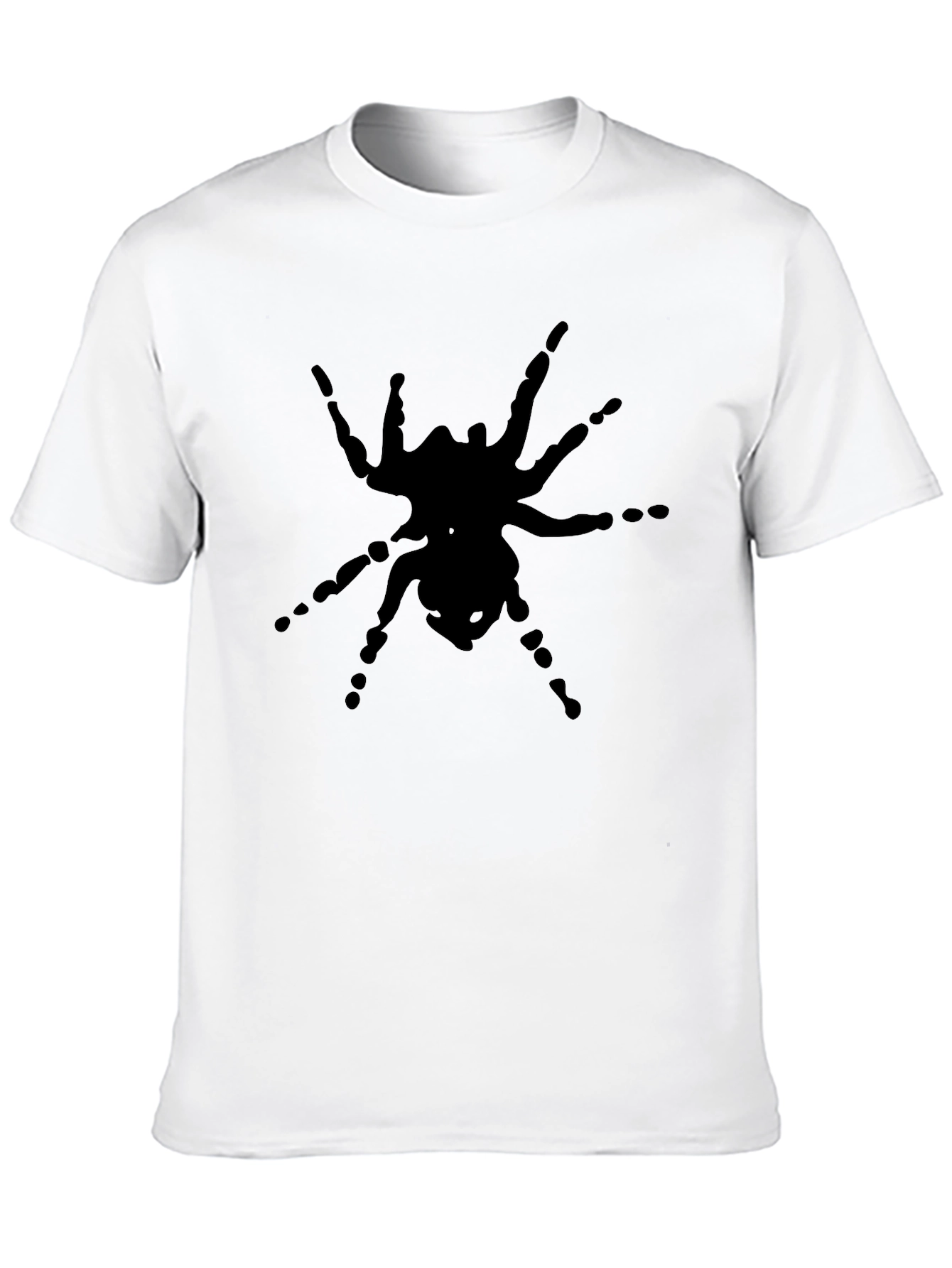 Spider Graphic Black T-Shirt for Men