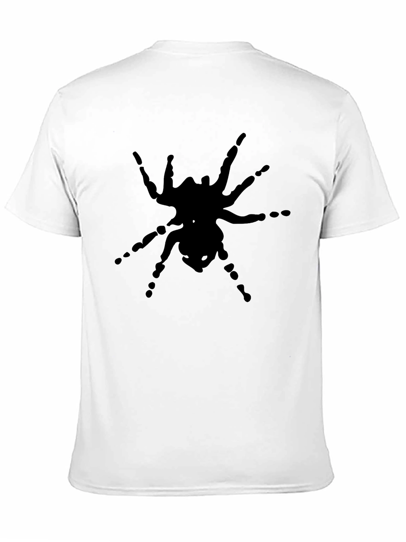 Spider Graphic Black T-Shirt for Men