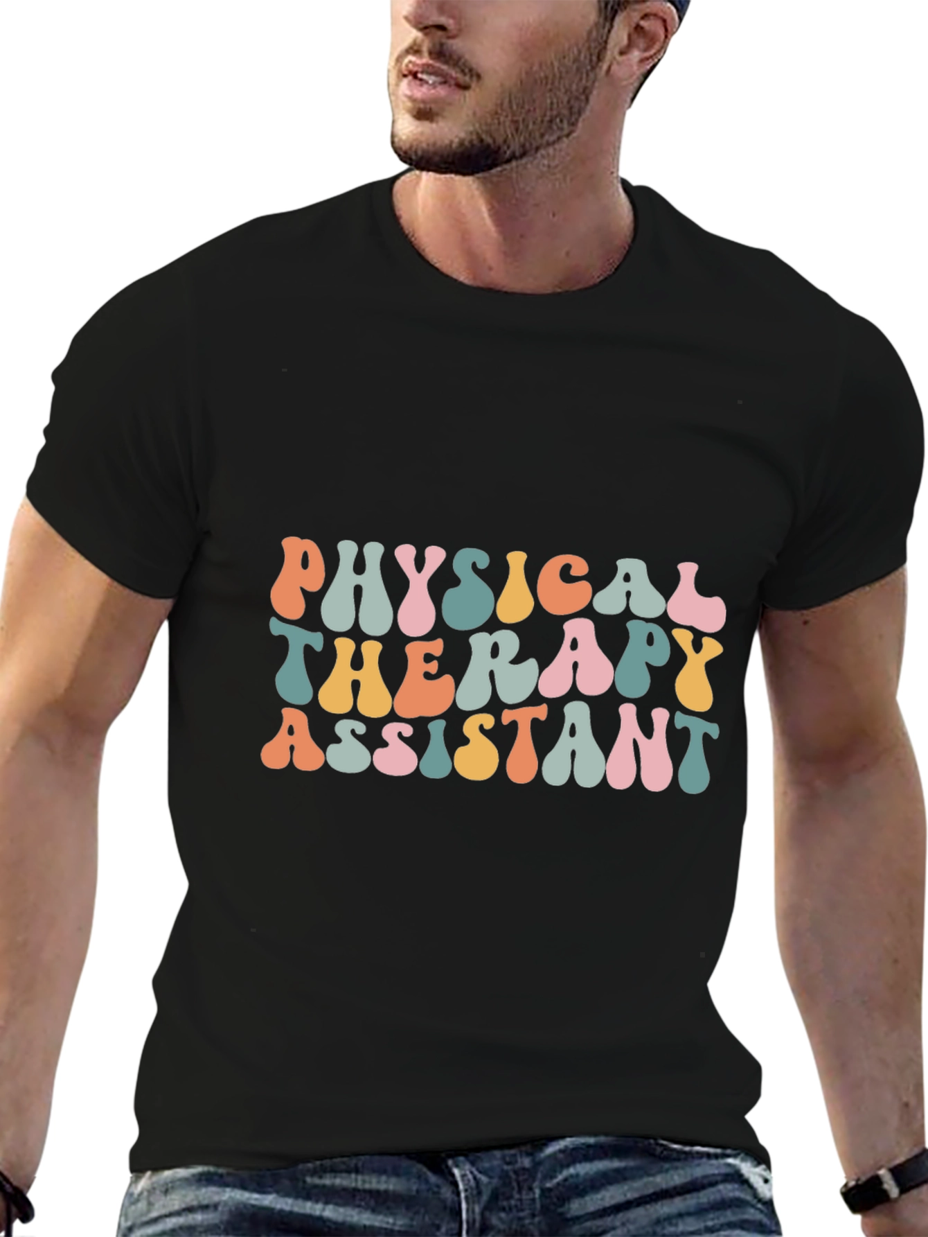 Physical Therapy Assistant Retro T-Shirt