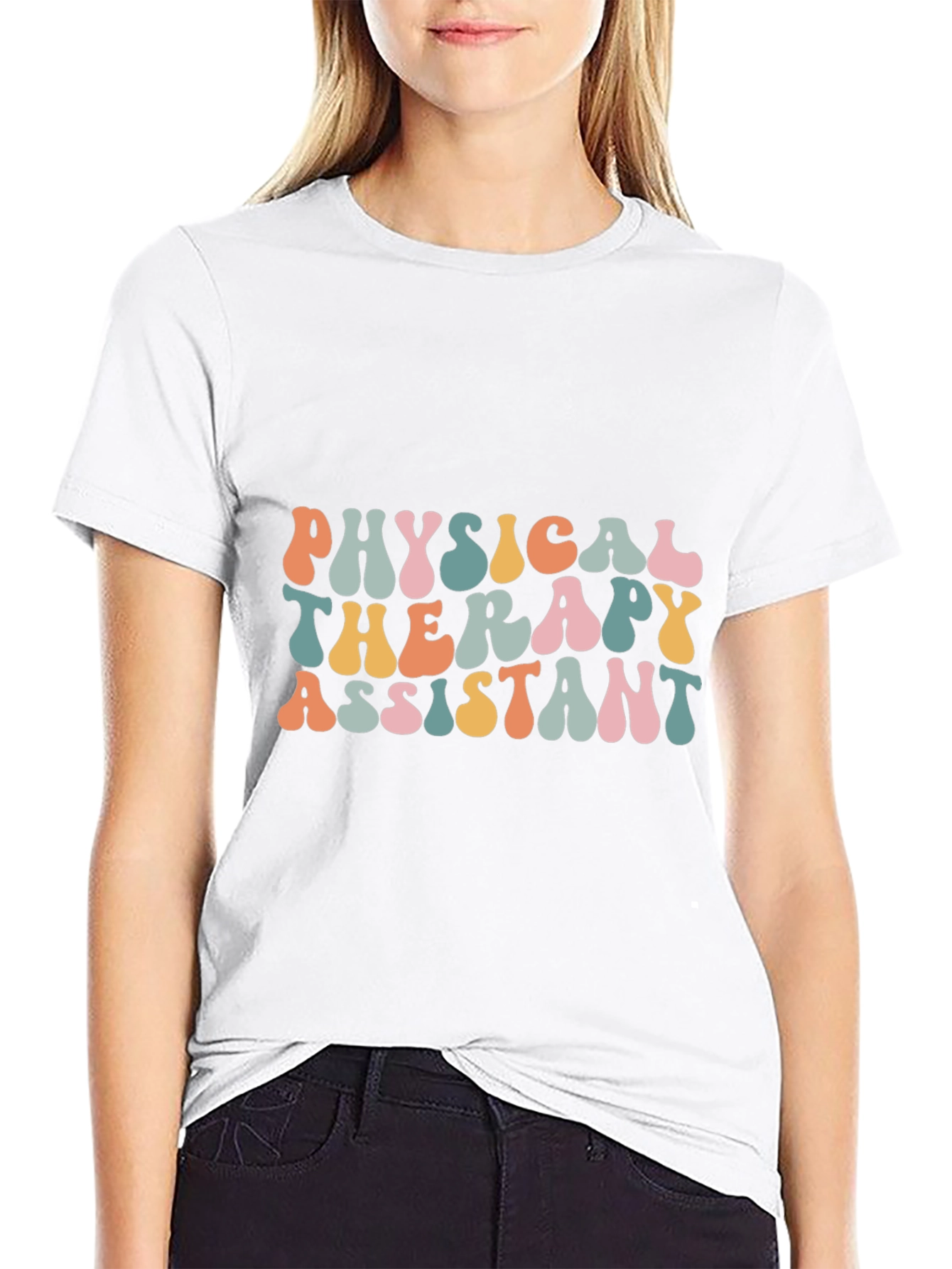 Physical Therapy Assistant Retro T-Shirt