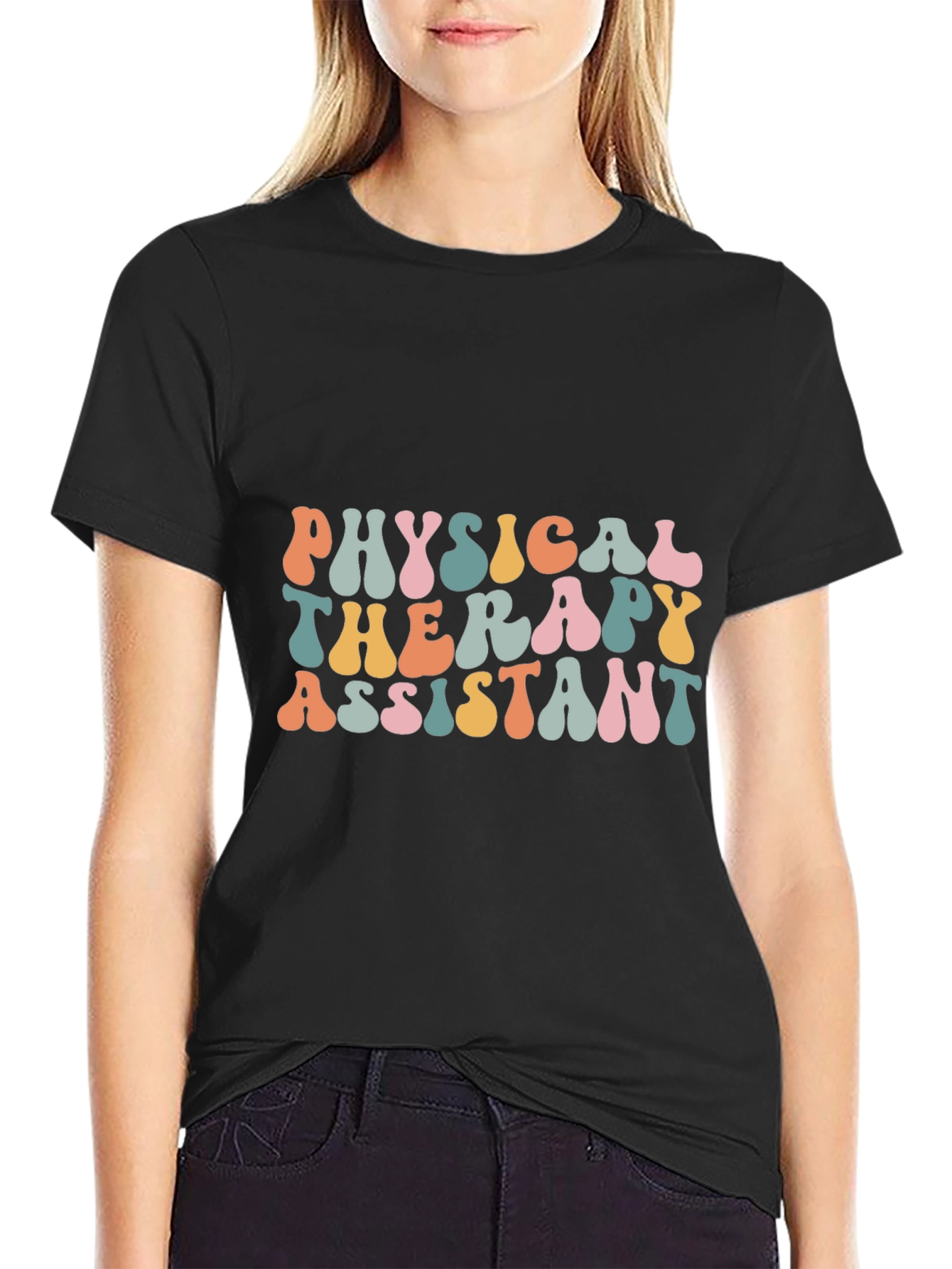 Physical Therapy Assistant Retro T-Shirt